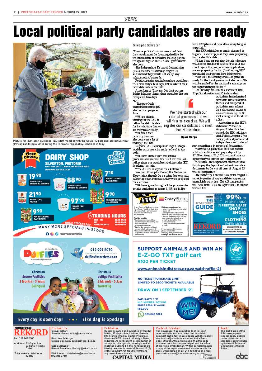 Rekord Far East 27 August 2021 page 4