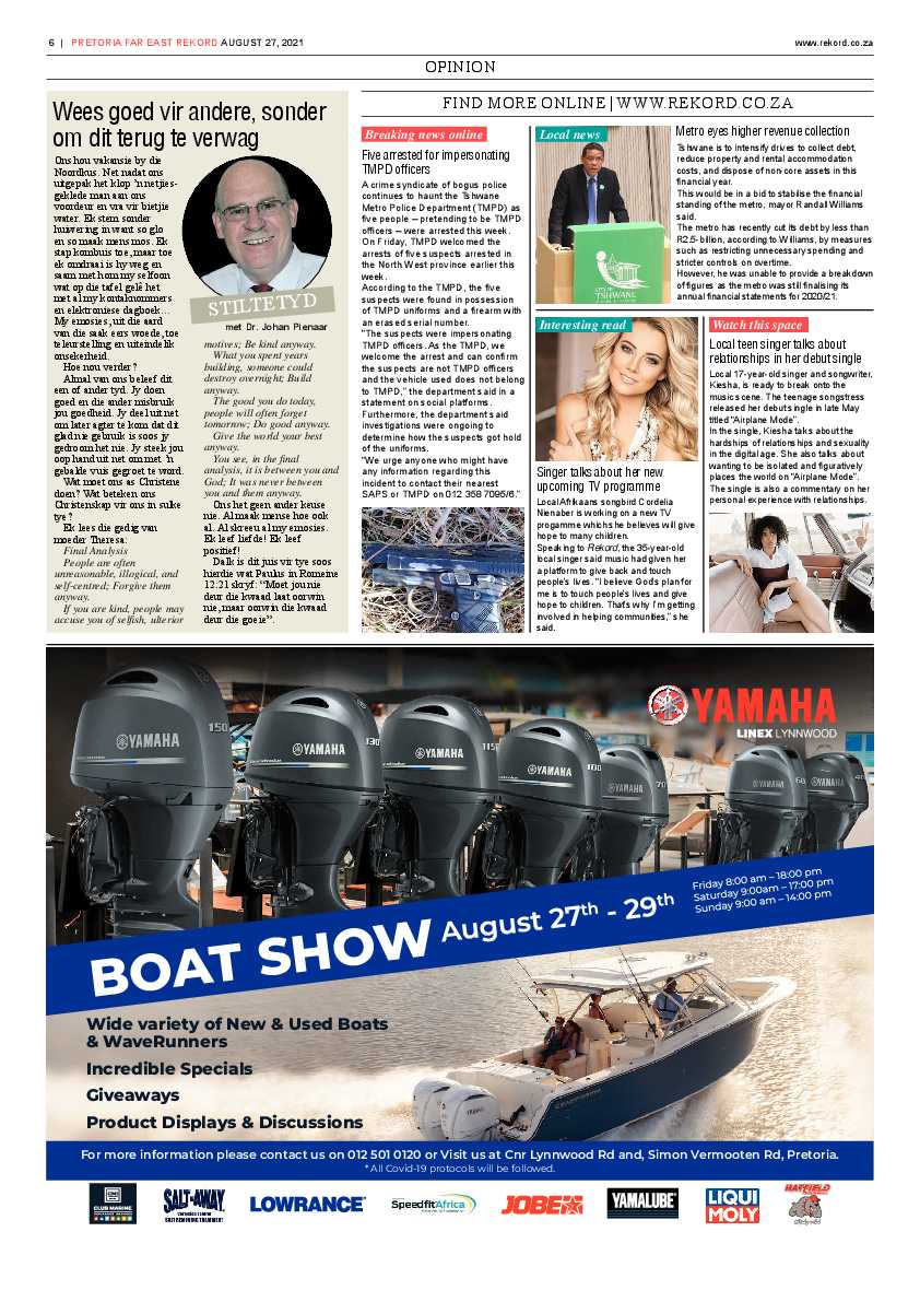 Rekord Far East 27 August 2021 page 8