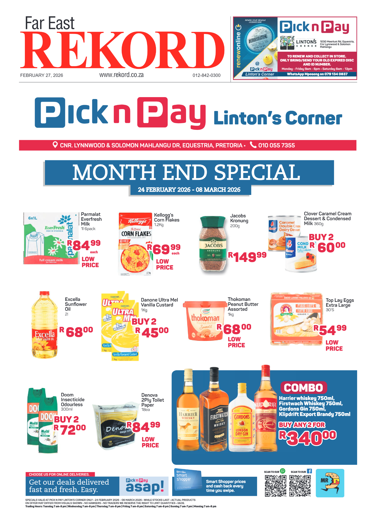 Rekord Far East 27 February 2026 page 1