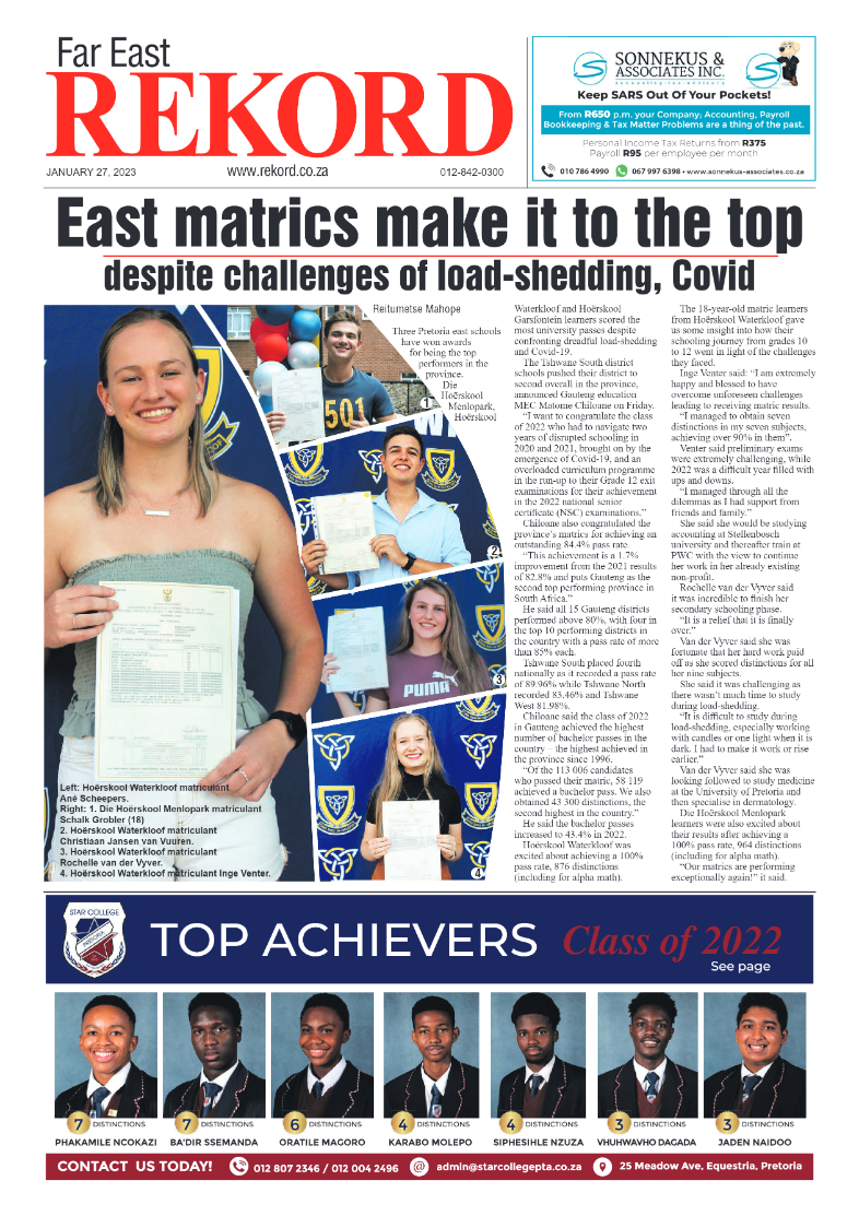 Rekord Far East 27 January 2023 page 1