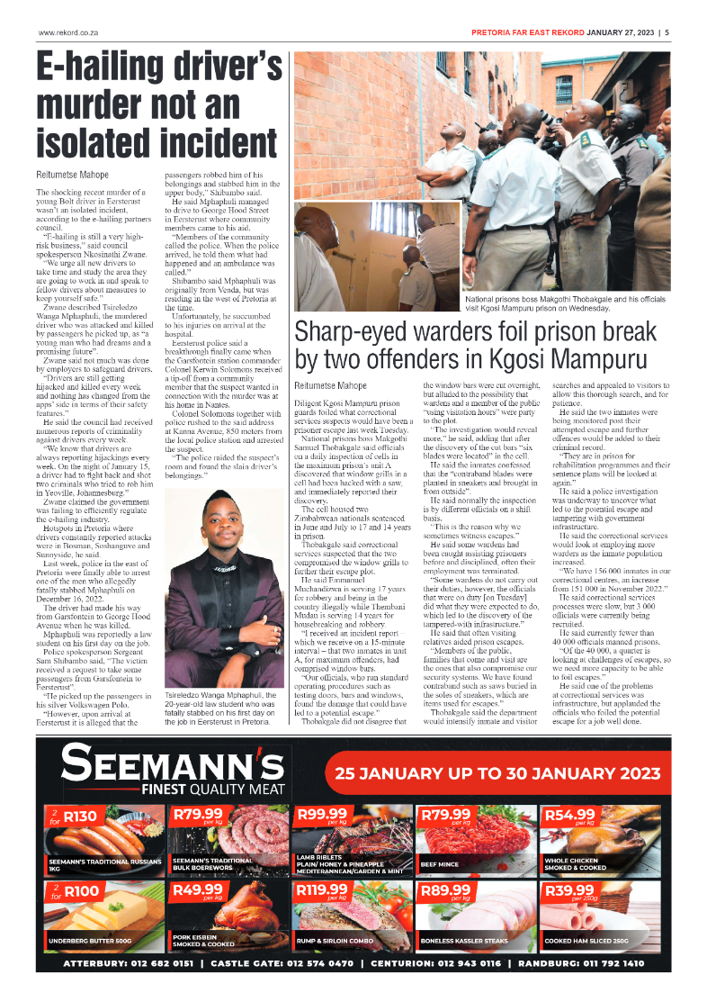 Rekord Far East 27 January 2023 page 5