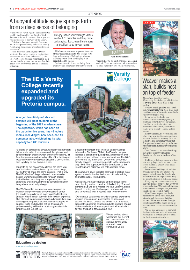 Rekord Far East 27 January 2023 page 6