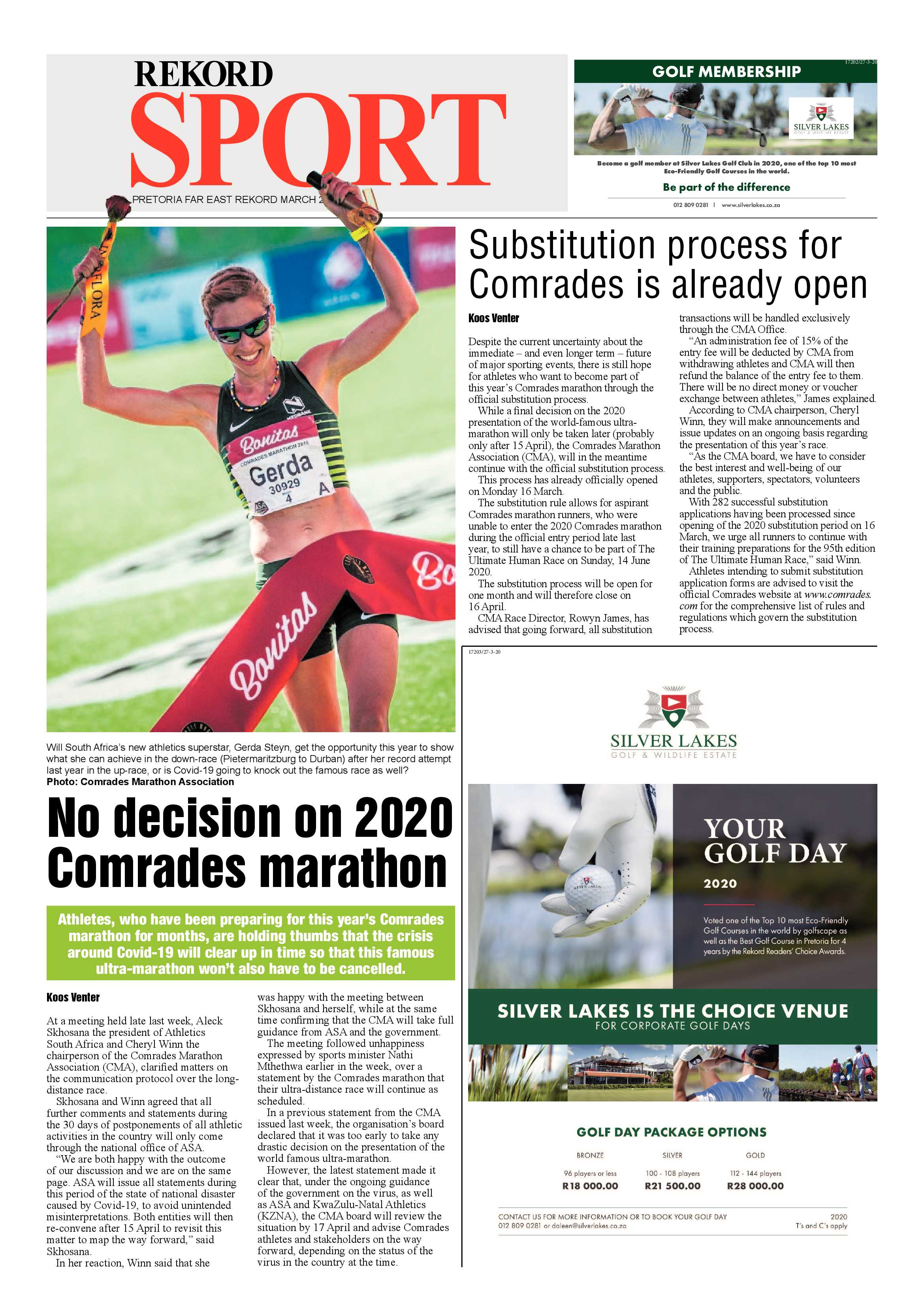 Rekord Far East 27 March 2020 page 20