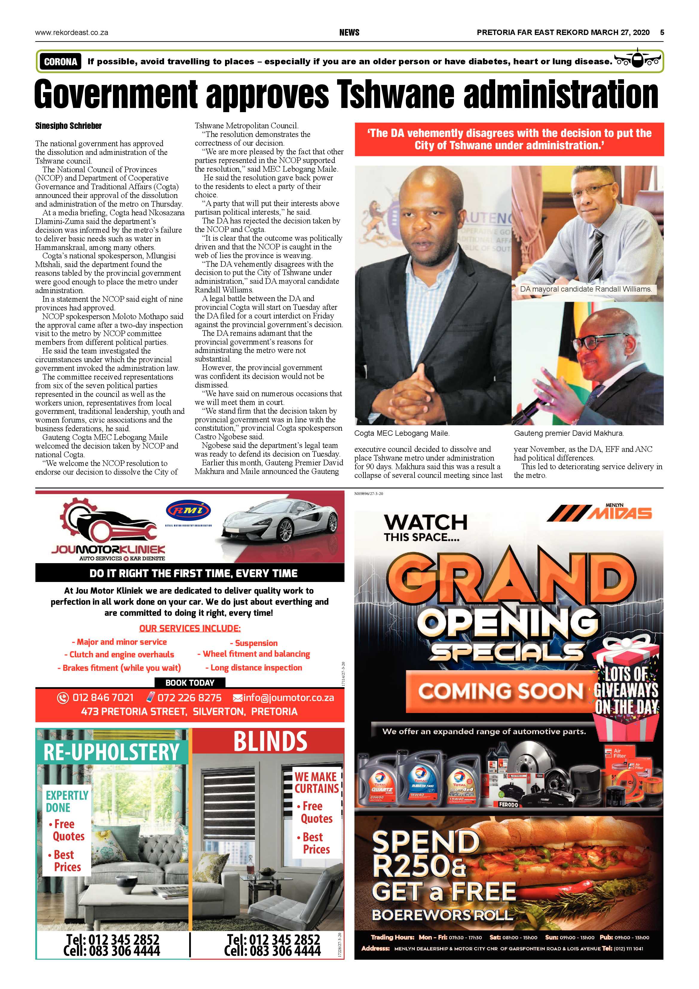 Rekord Far East 27 March 2020 page 5