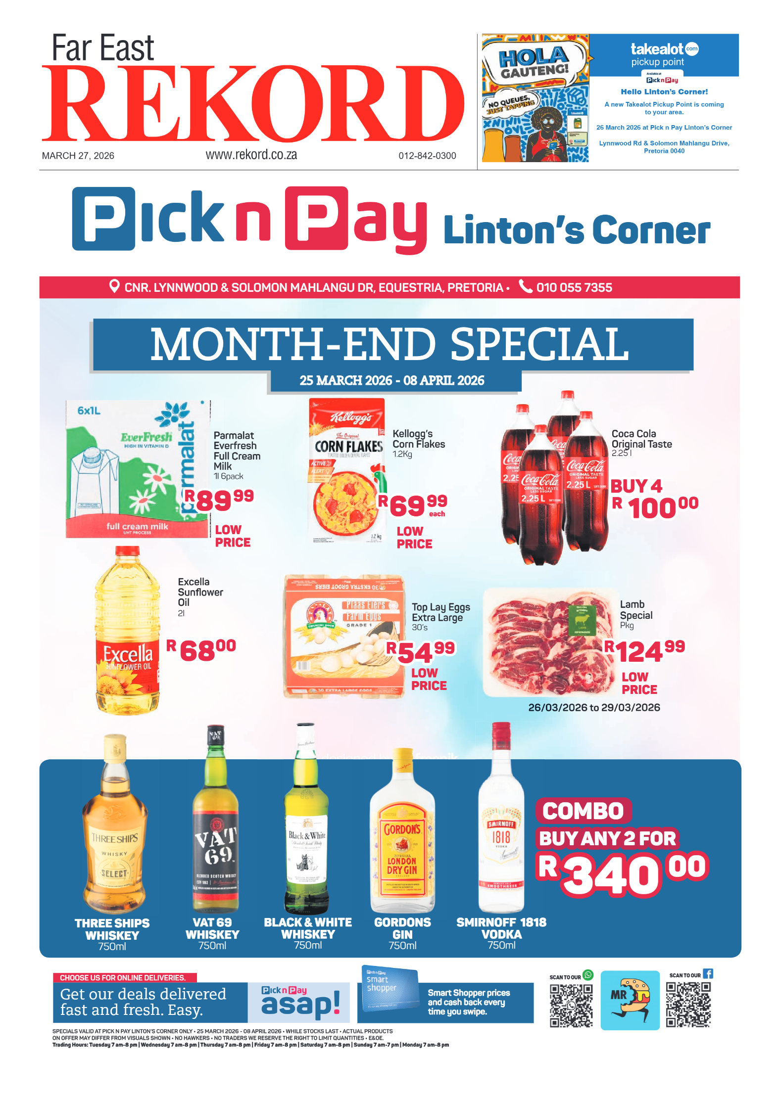 Rekord Far East 27 March 2026 page 1