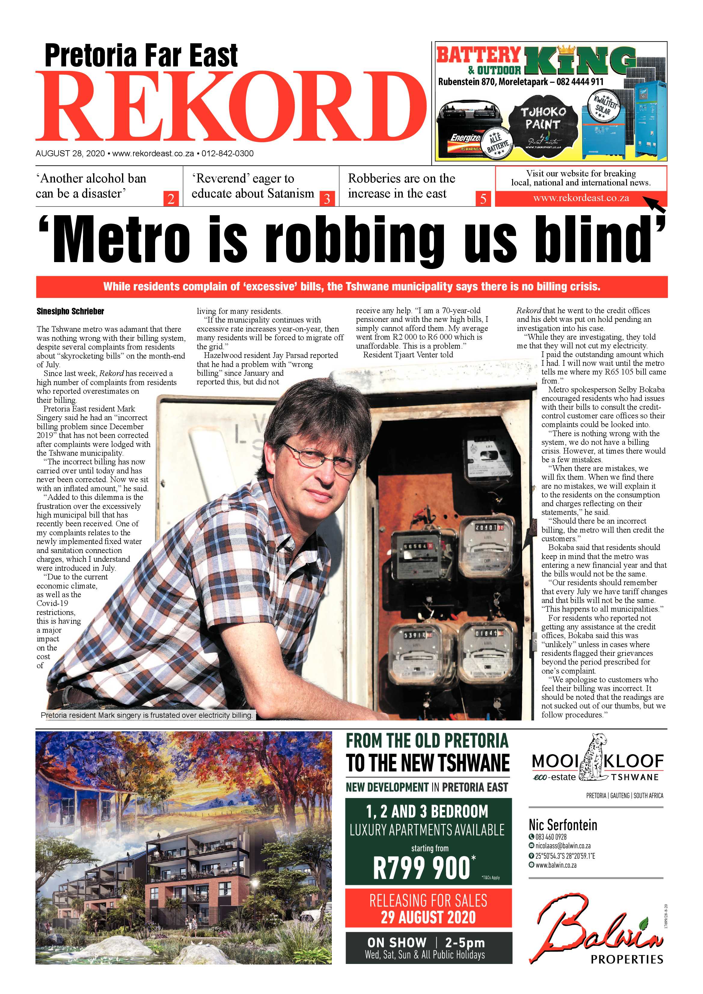 Rekord Far East 28 August 2020 page 1