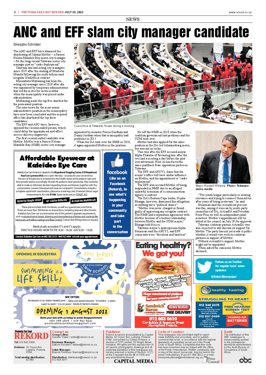 Rekord Far East 29 July 2022 page 2