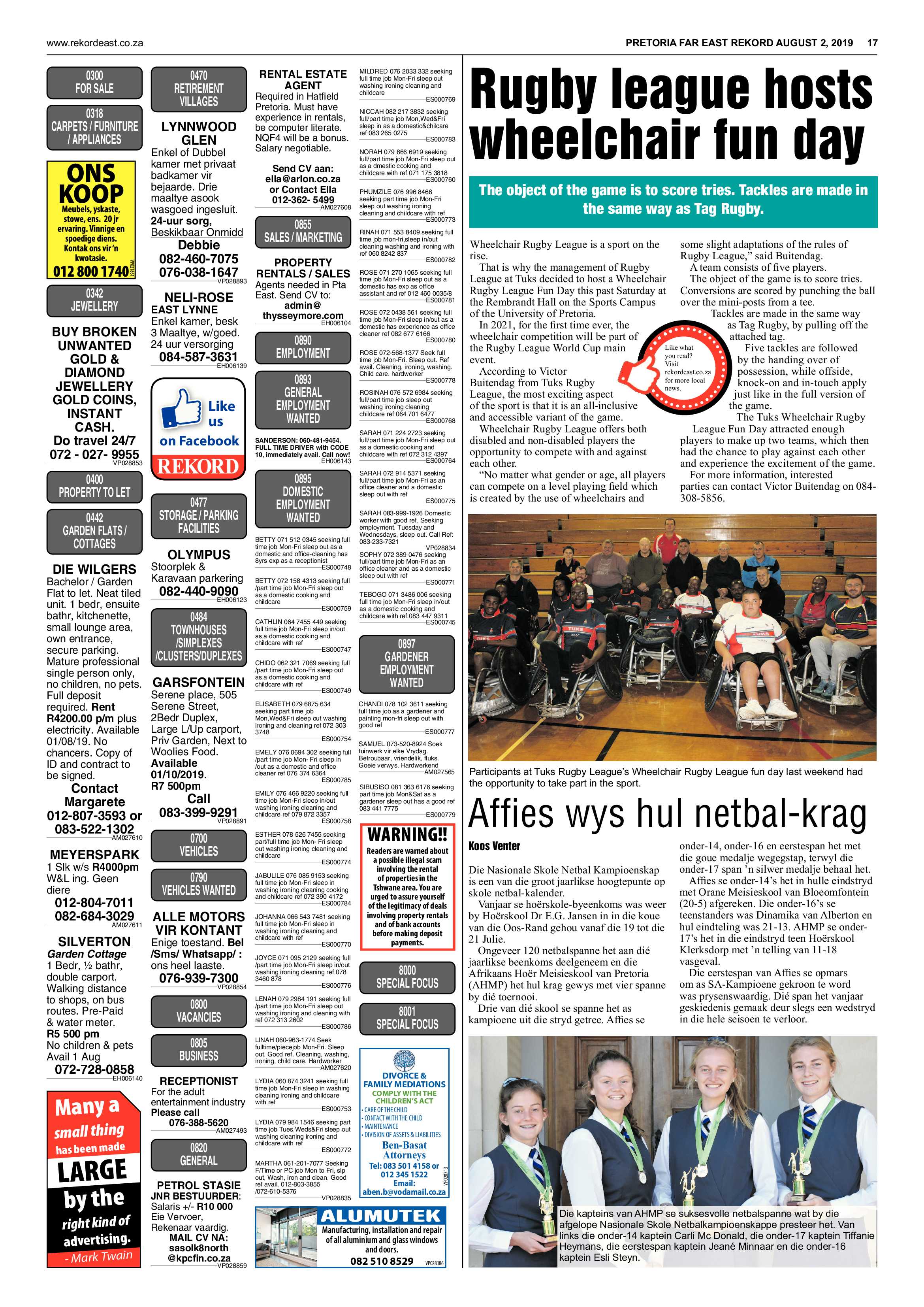 Rekord Far East 2 August 2019 page 17
