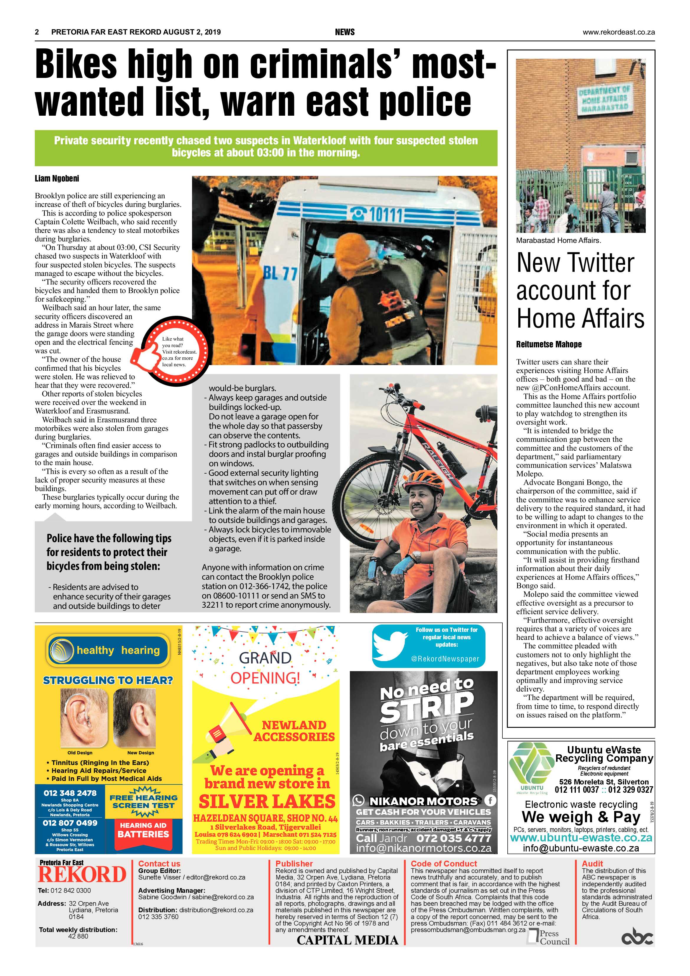 Rekord Far East 2 August 2019 page 2