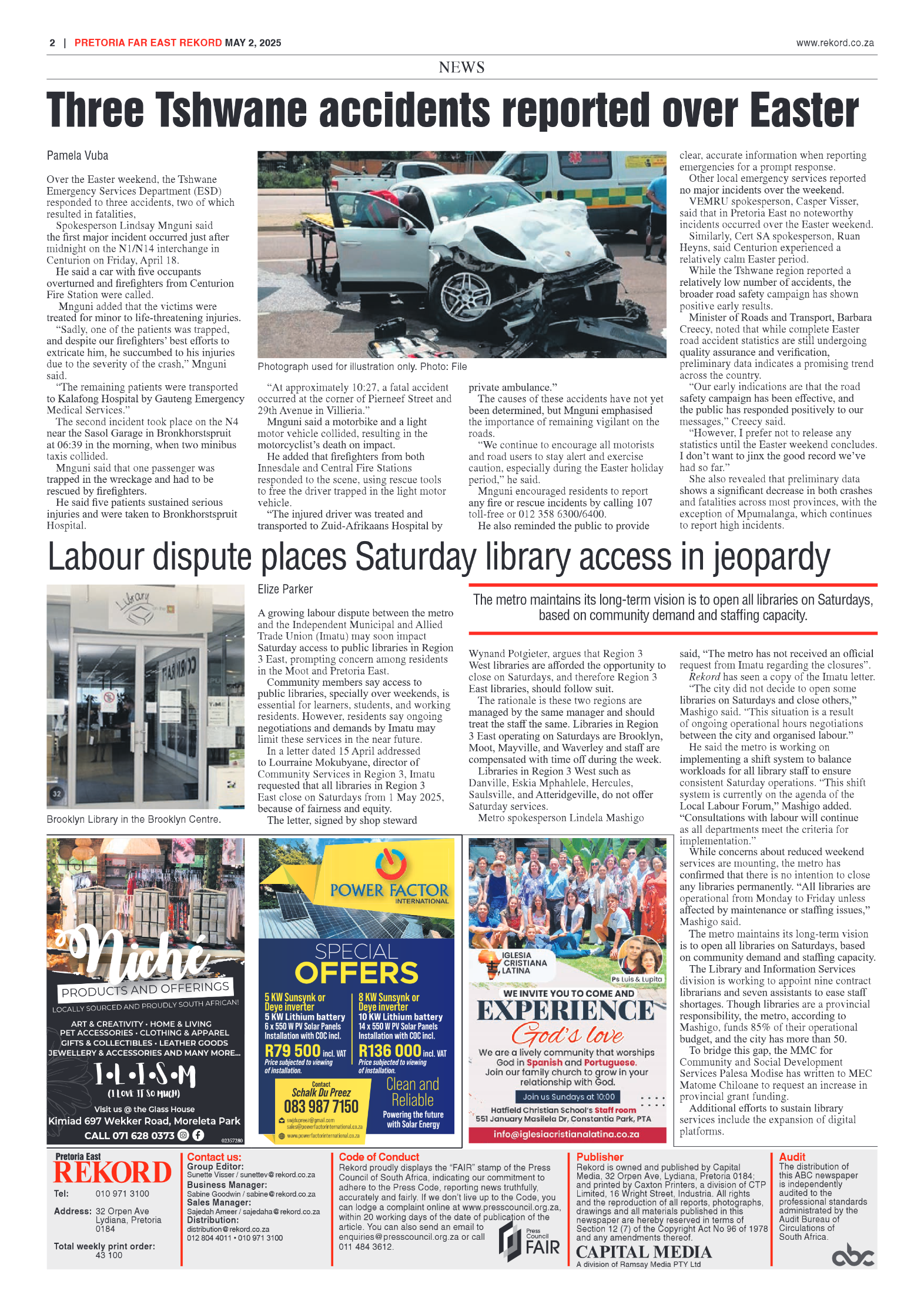 Rekord Far East 2 May 2025 page 2