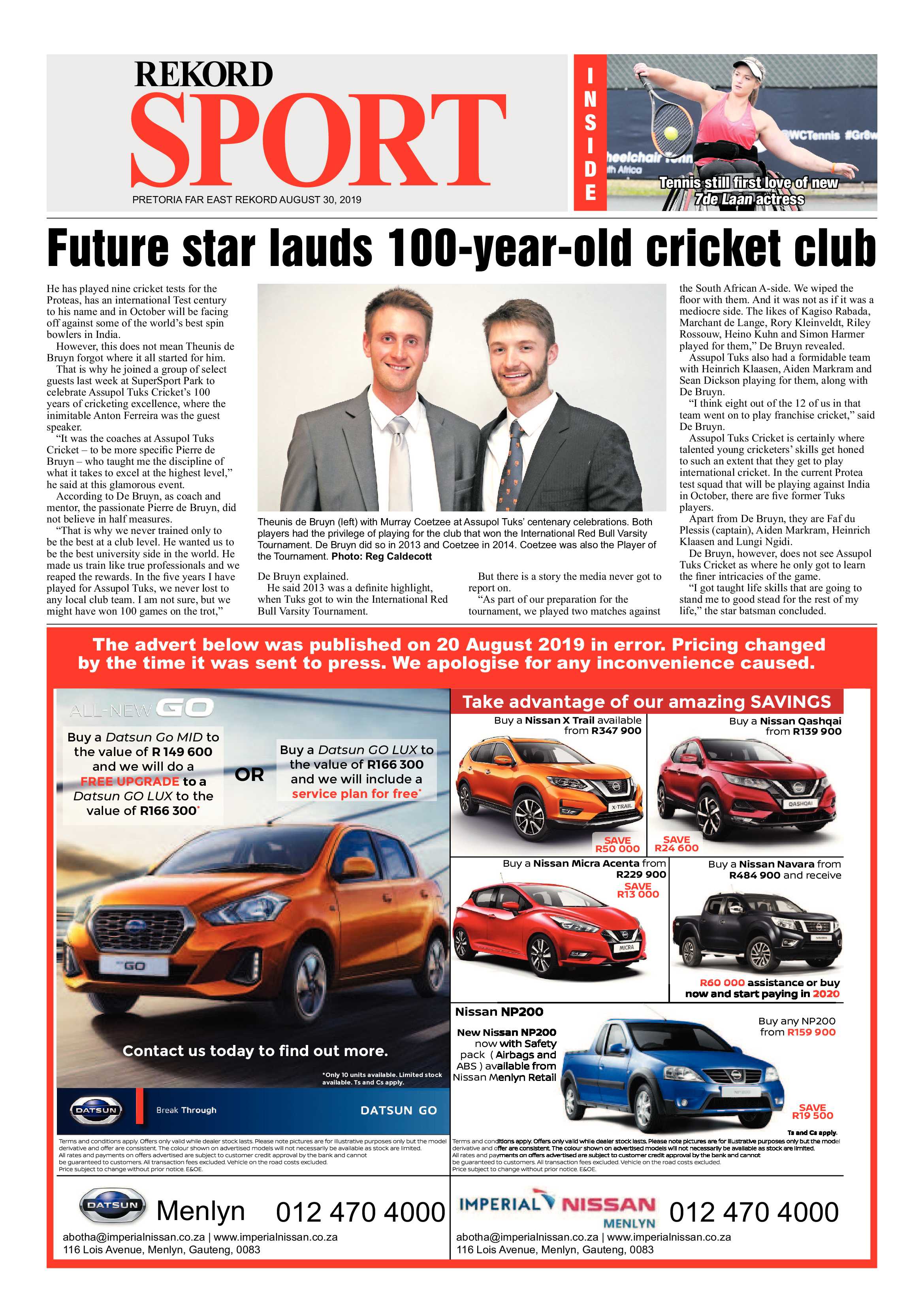 Rekord Far East 30 August 2019 page 20