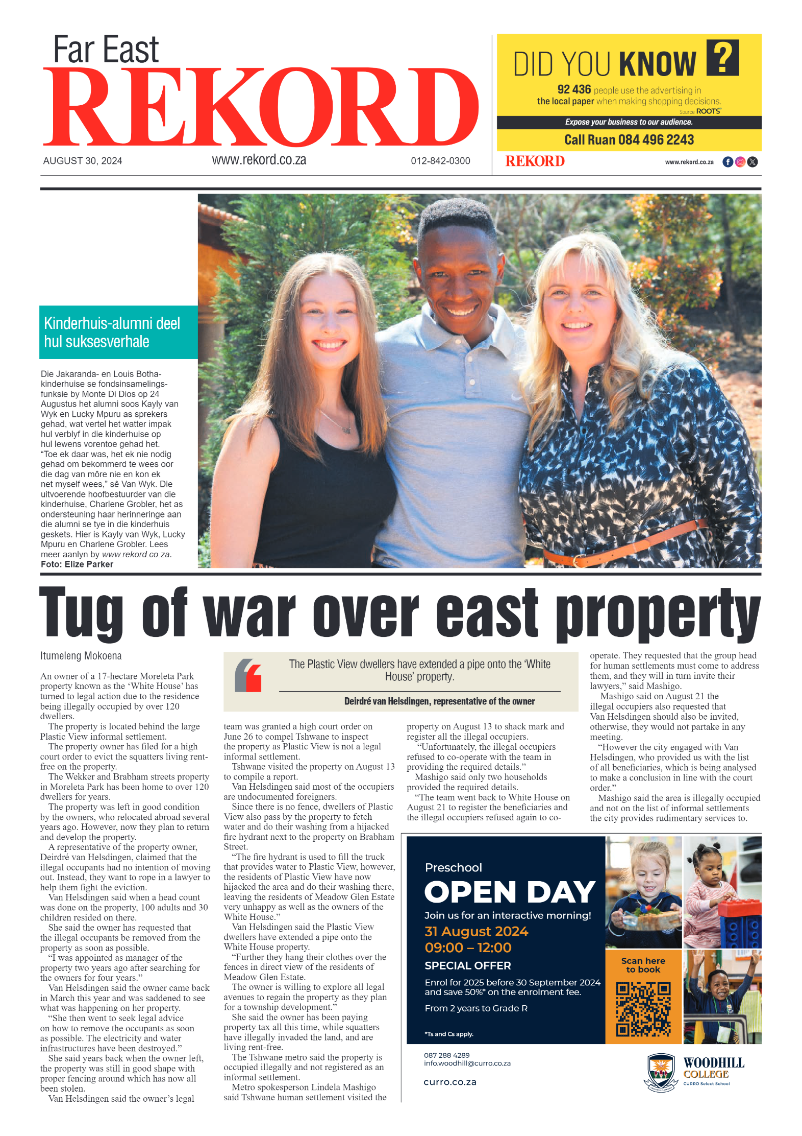 Rekord Far East 30 August 2024 page 1
