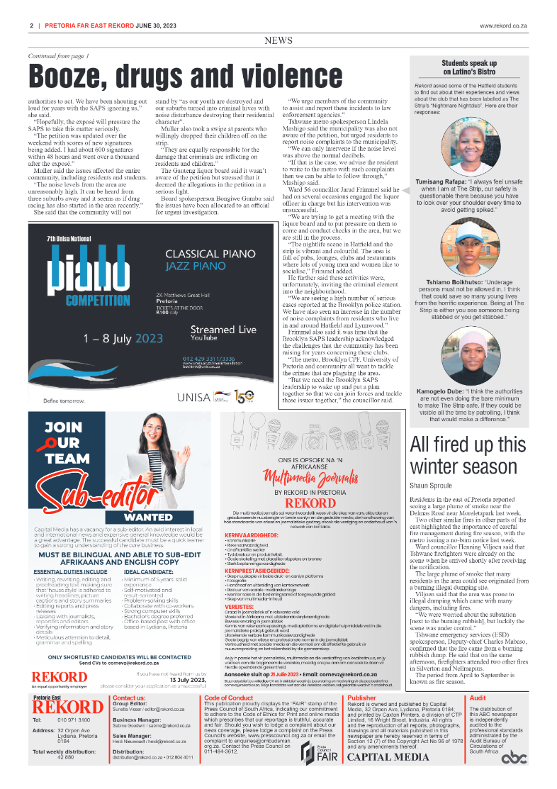 Rekord Far East 30 June 2023 page 2