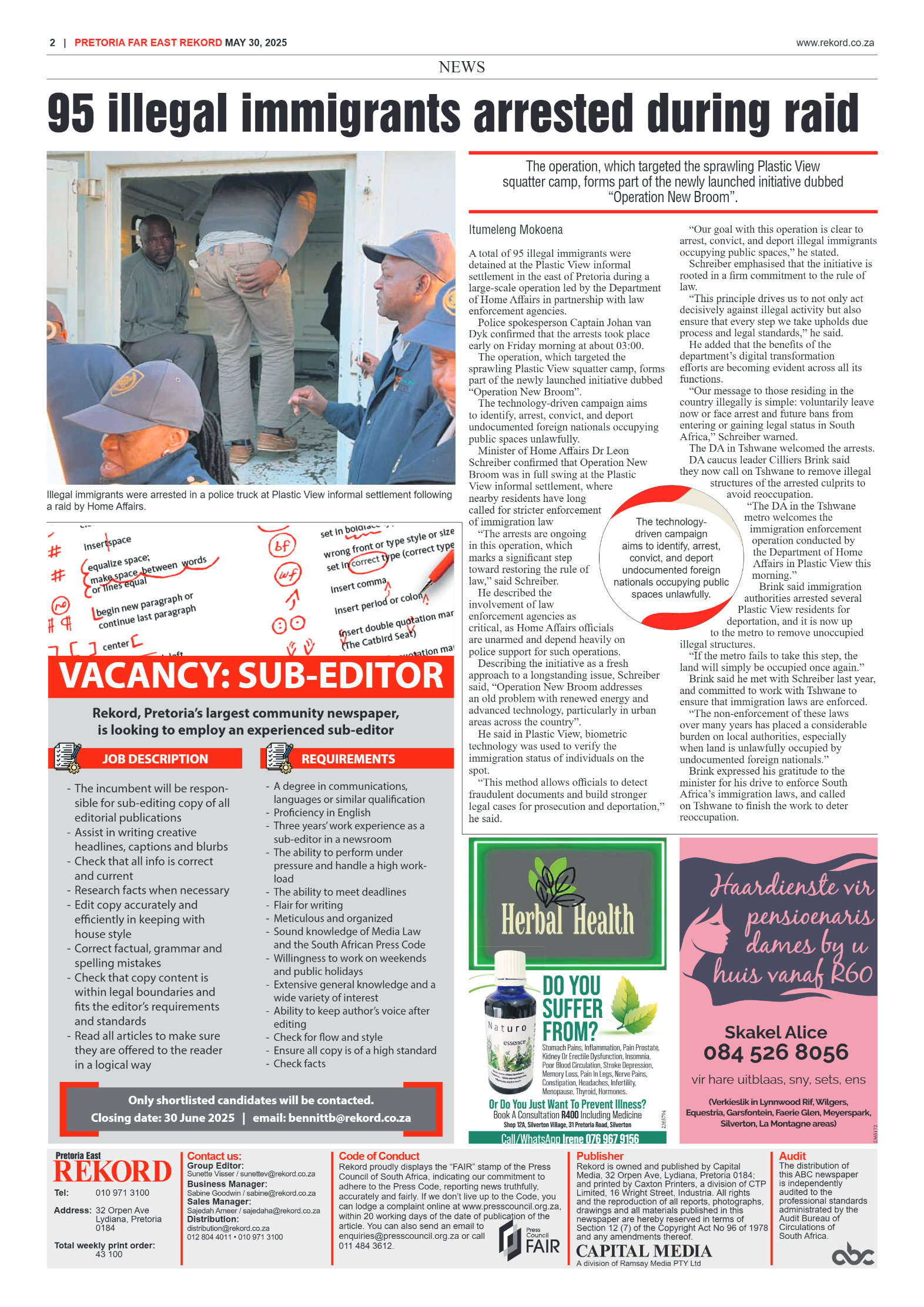Rekord Far East 30 May 2025 page 2