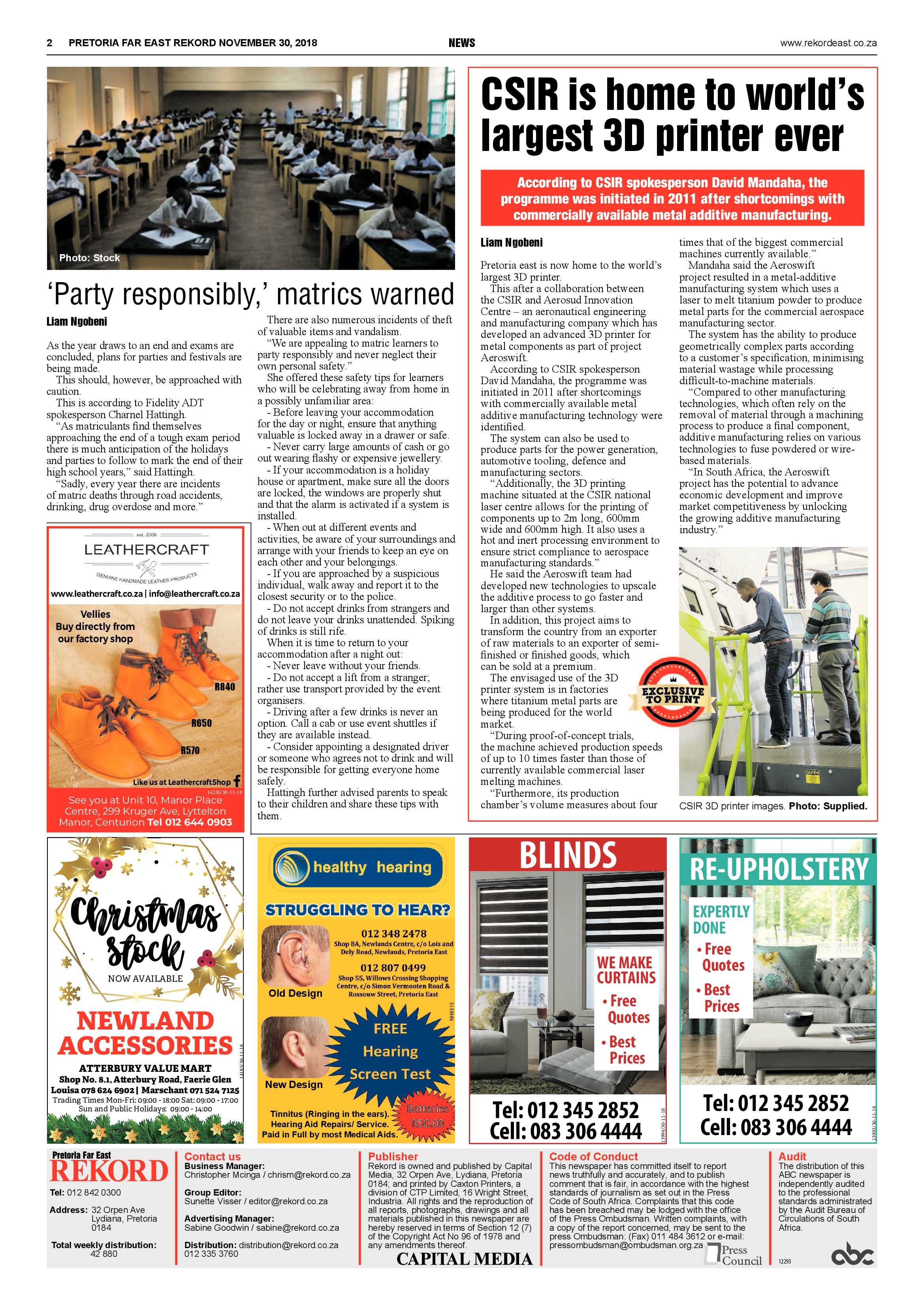 Rekord Far East 30 November 2018 page 2