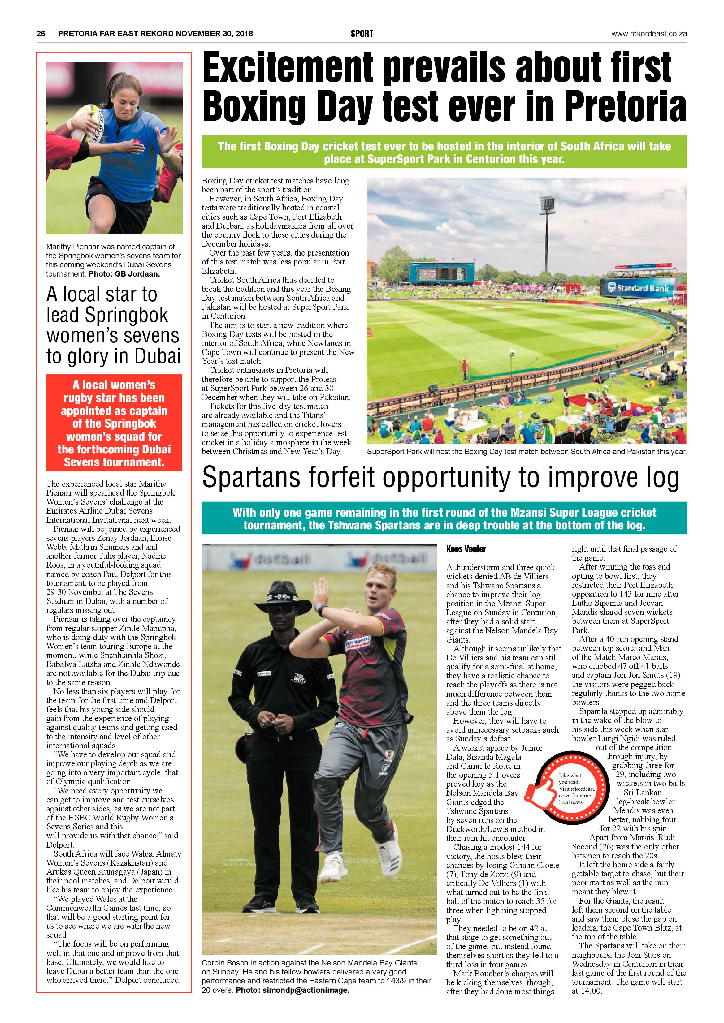 Rekord Far East 30 November 2018 page 26