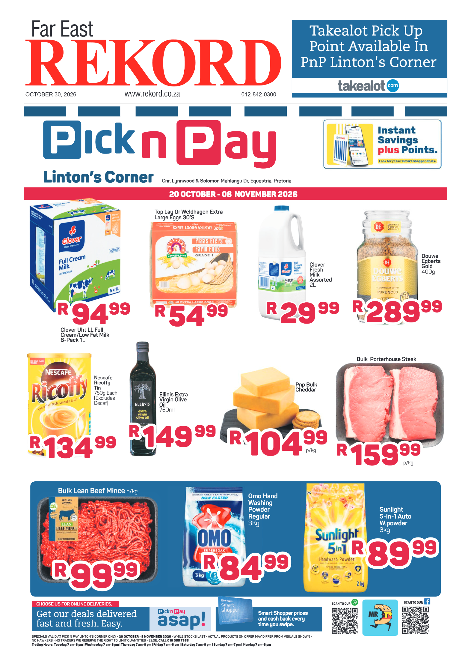 Rekord Far East – 30 October 2026 page 1