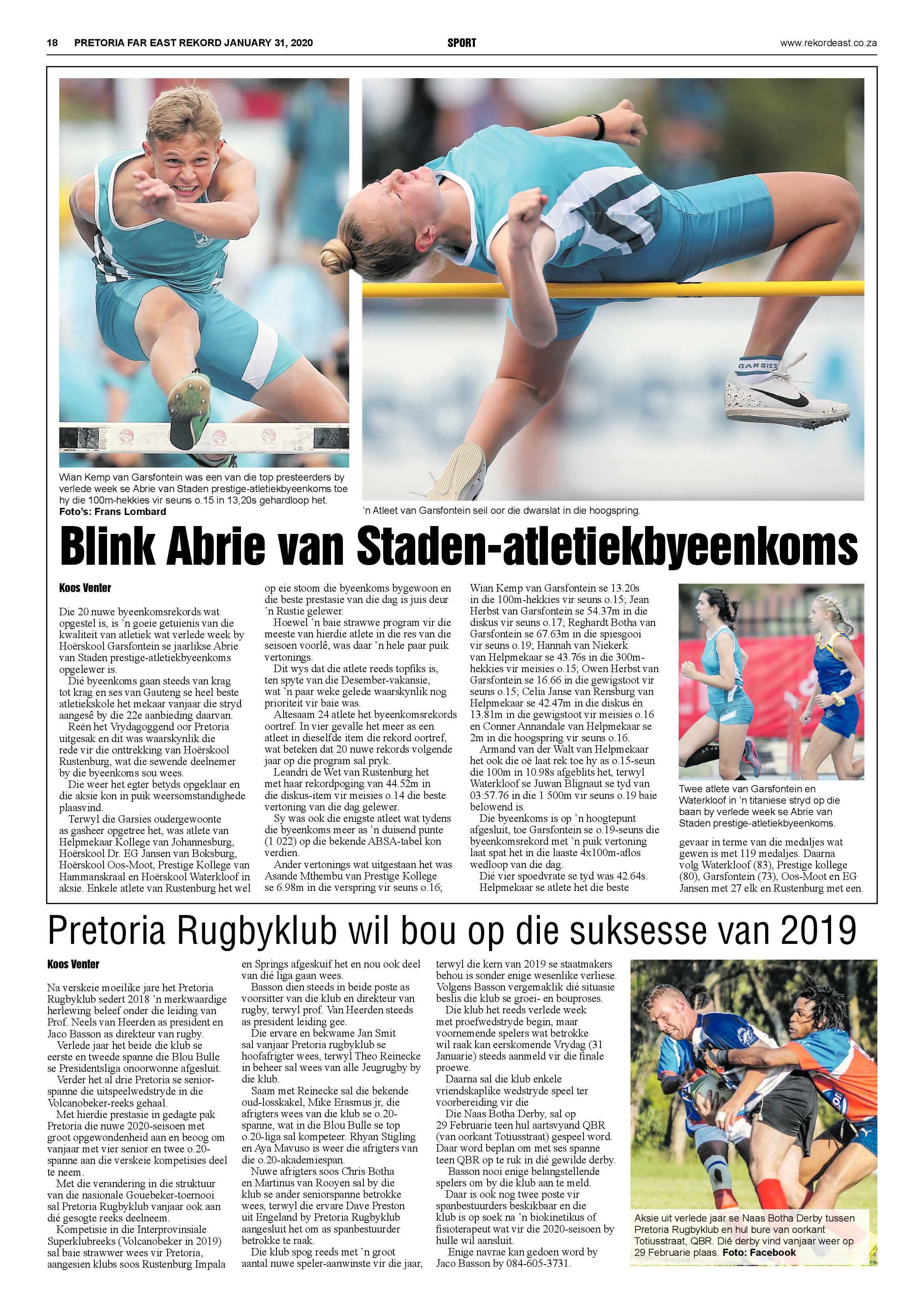 Rekord Far East 31 January 2020 page 18