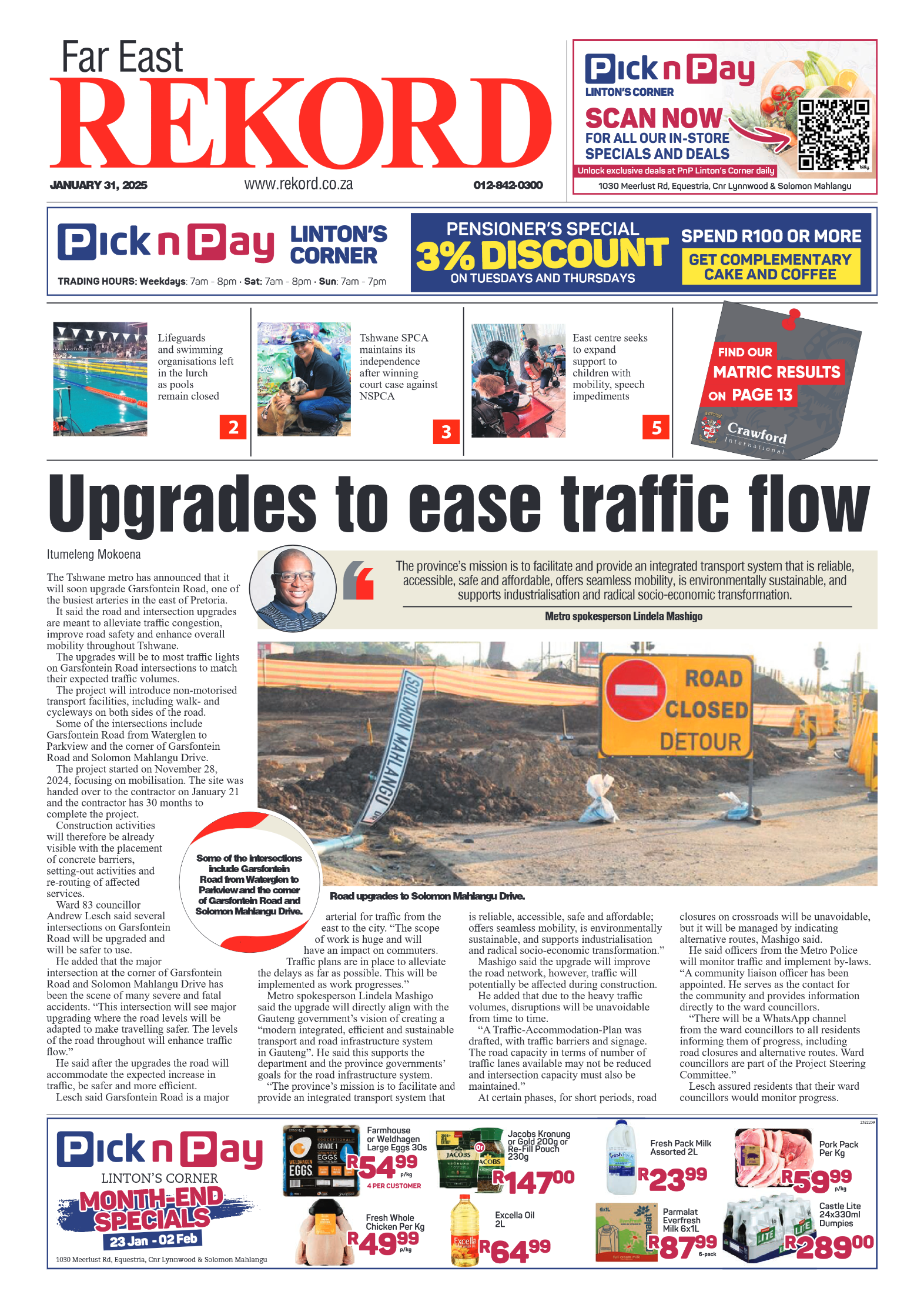 Rekord Far East 31 January 2025 page 1