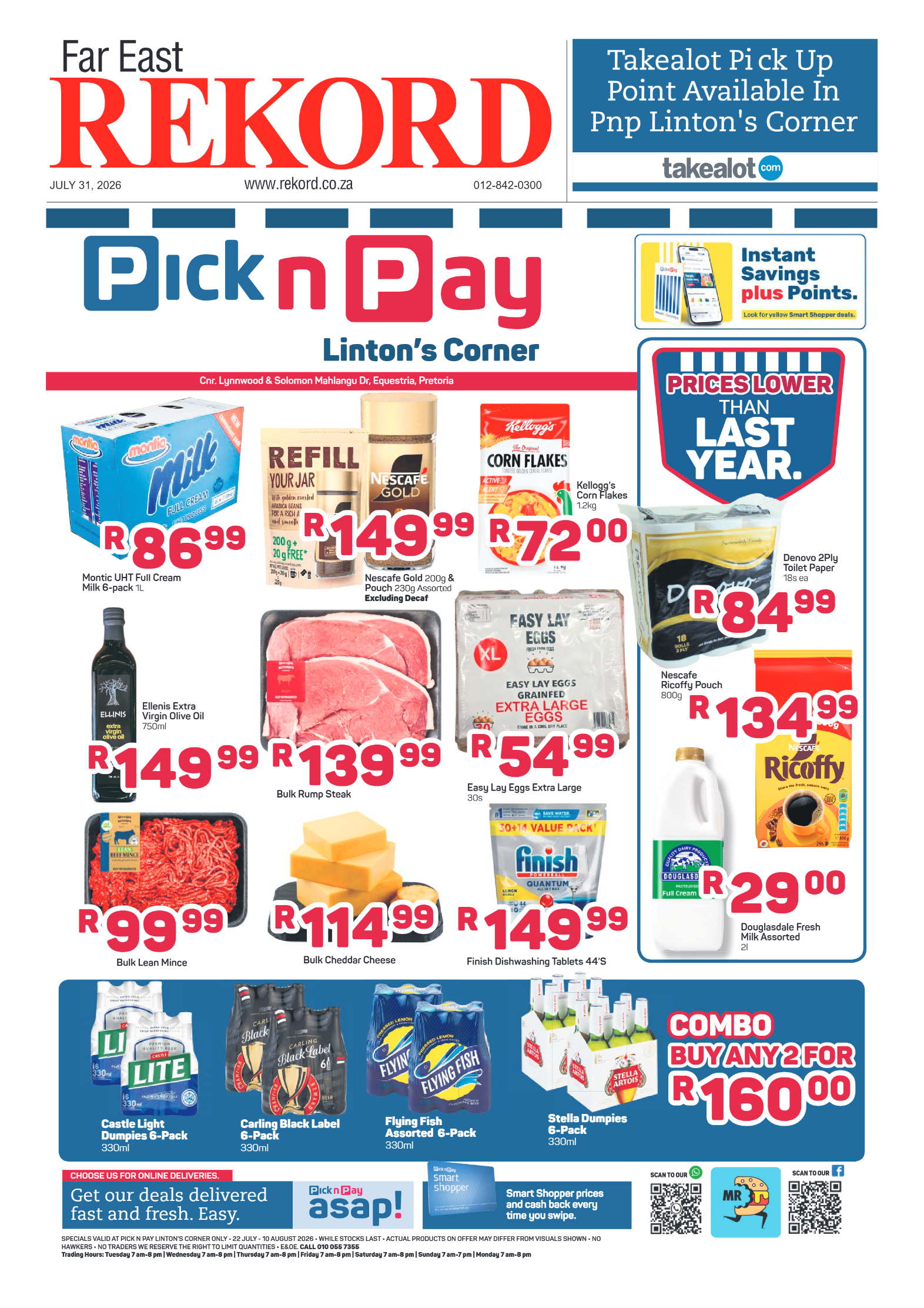 Rekord Far East 31 July 2026 page 1