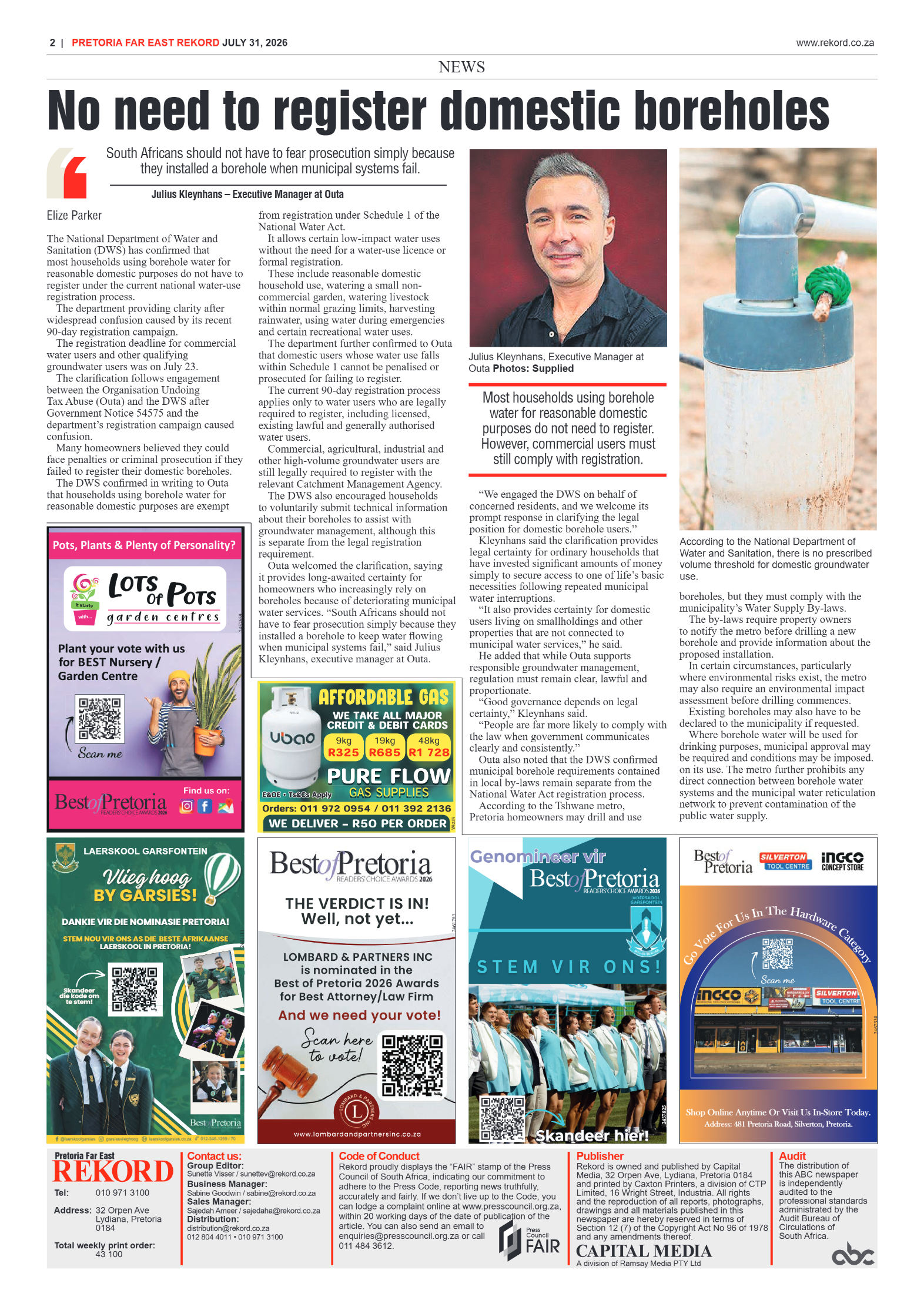 Rekord Far East 31 July 2026 page 4