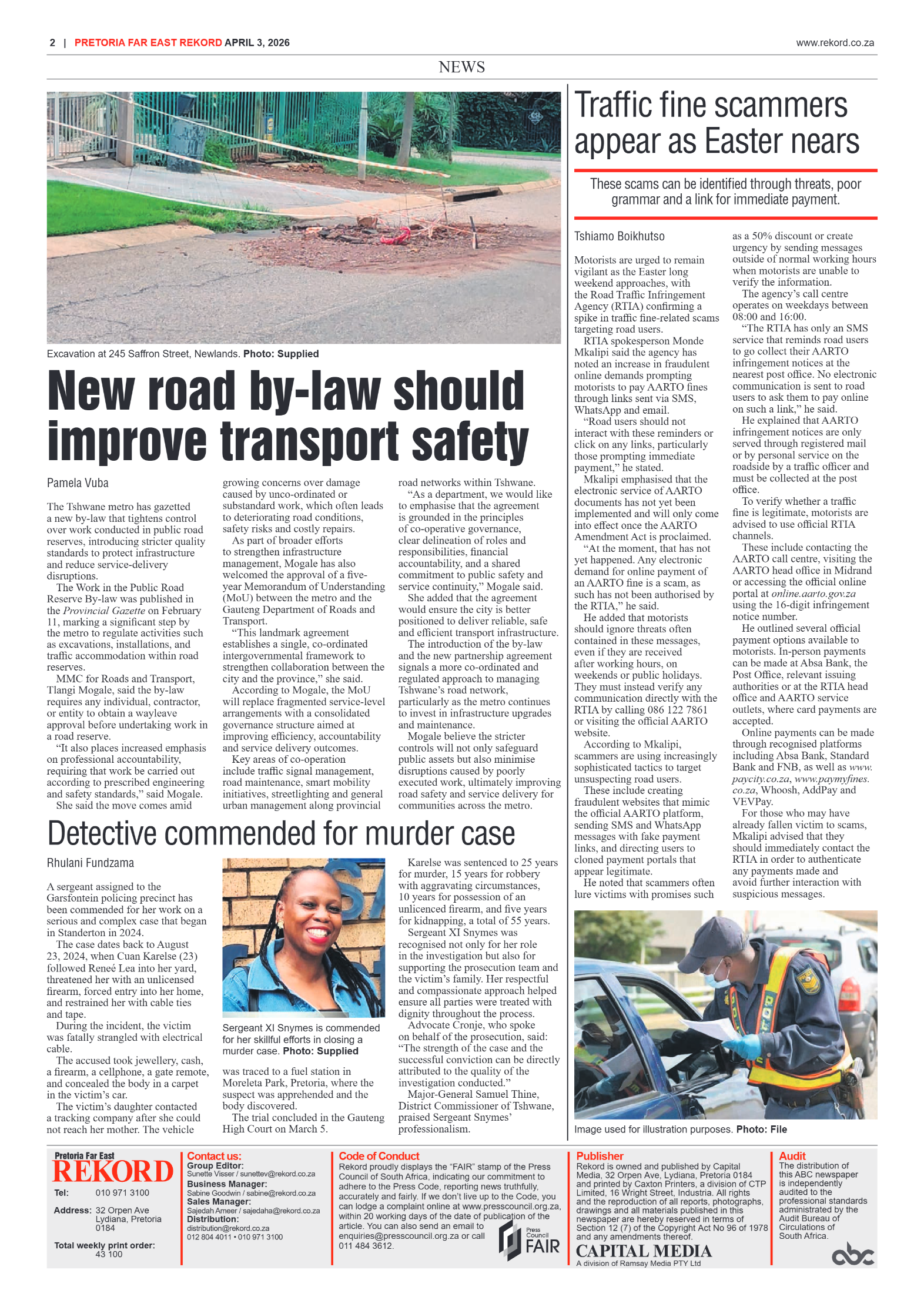 Rekord Far East 3 April 2026 page 2