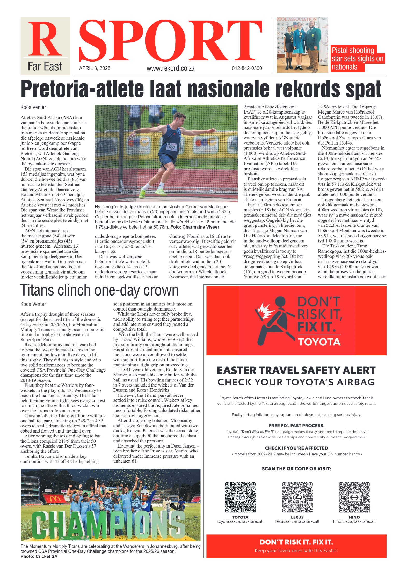 Rekord Far East 3 April 2026 page 8