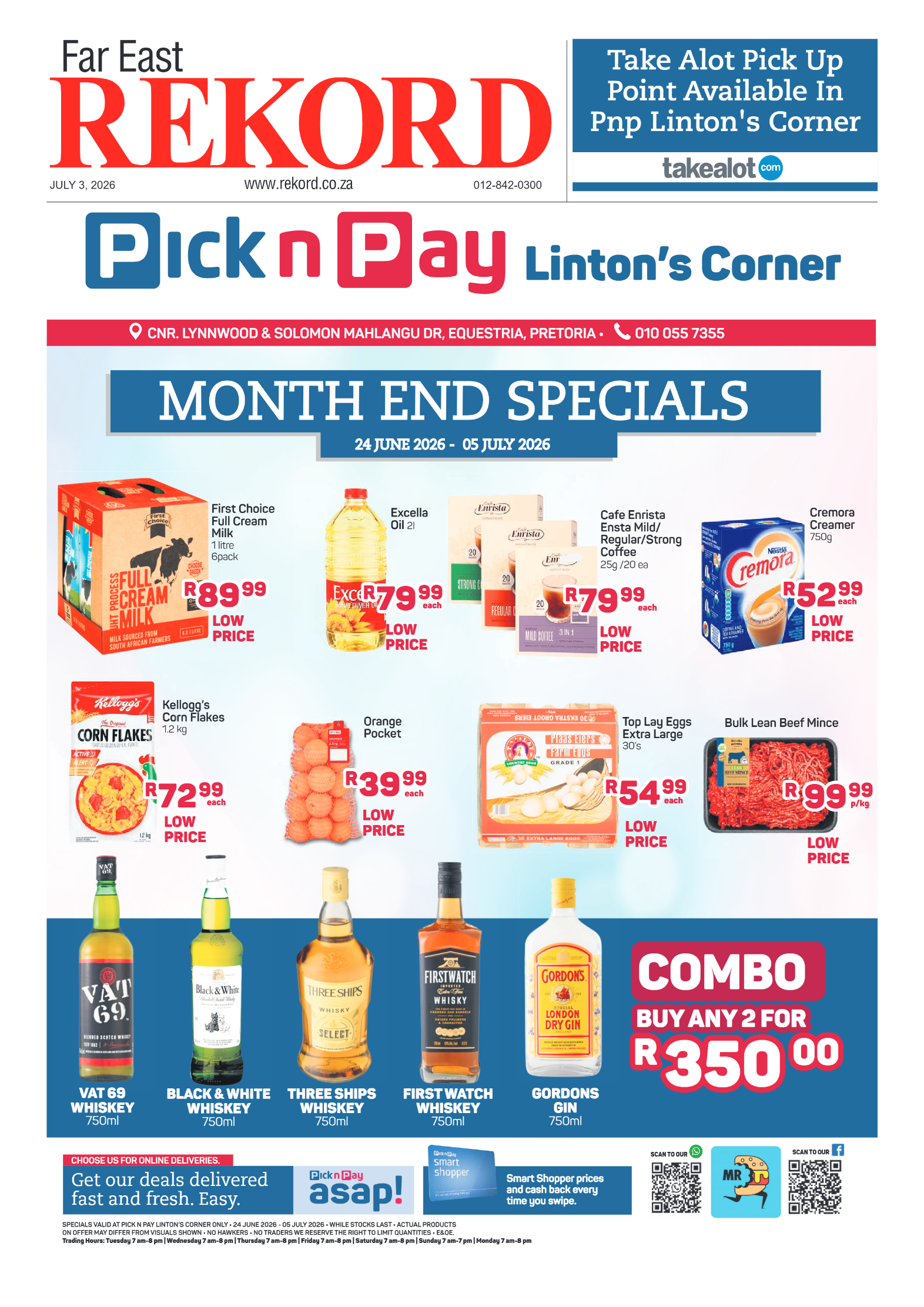 Rekord Far East 3 July 2026 page 1