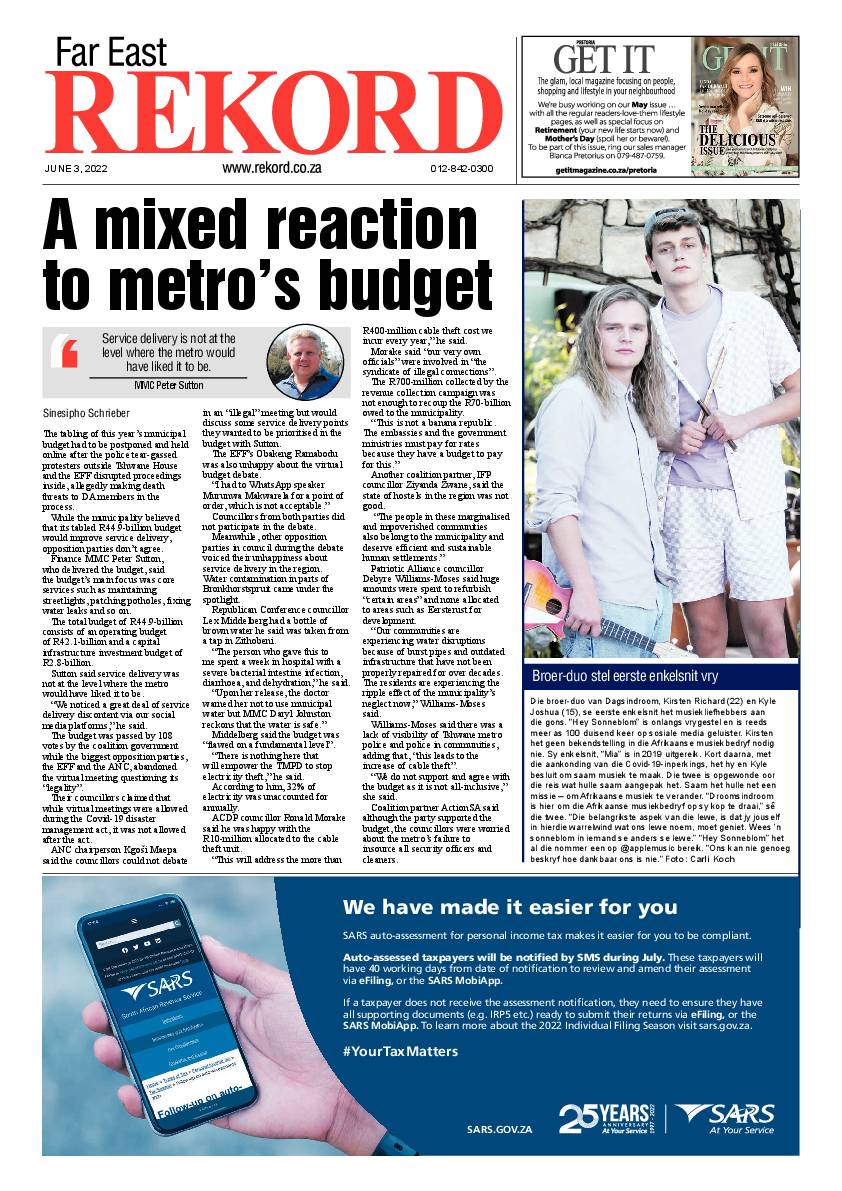 Rekord Far East 3 June 2022 page 1