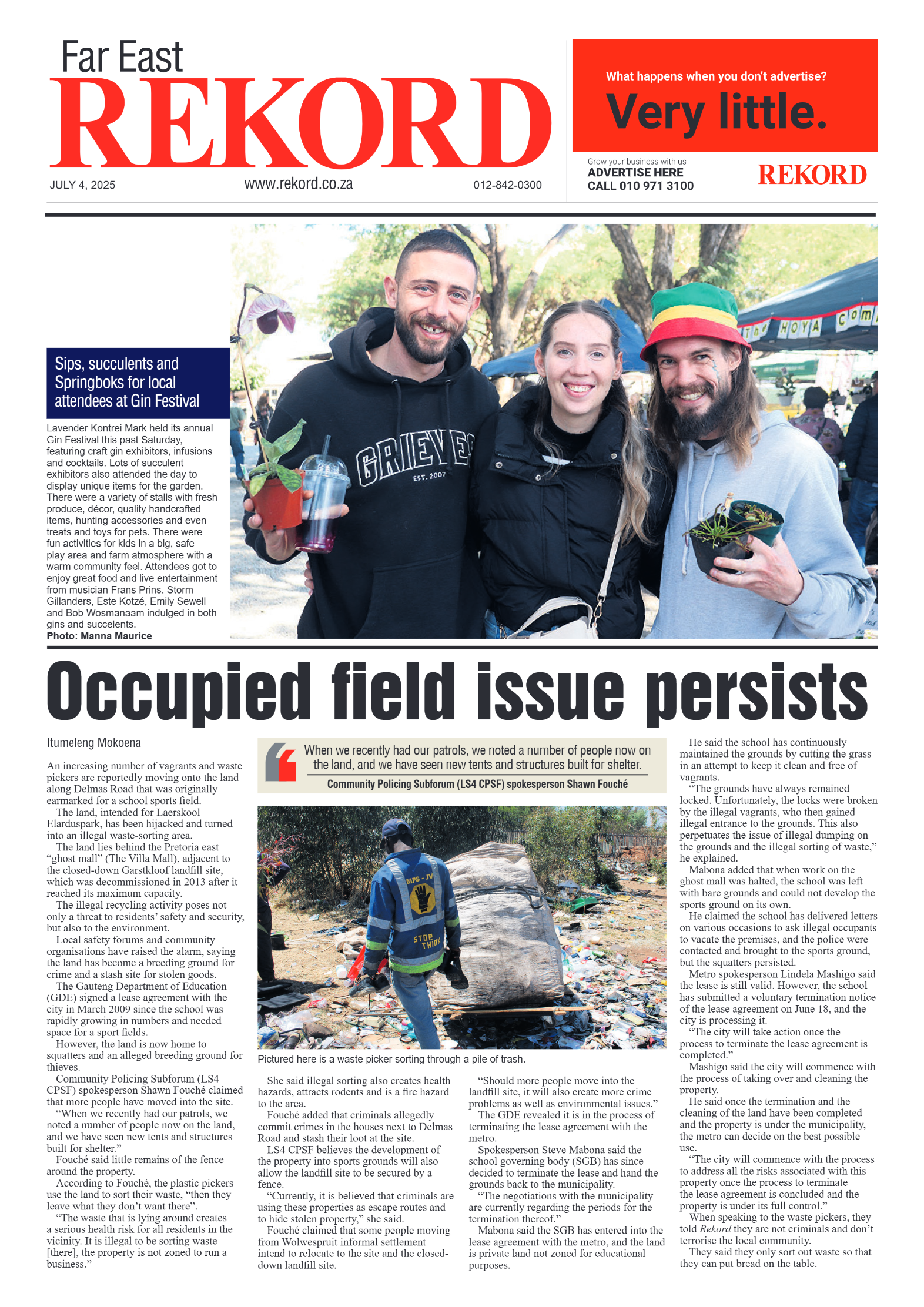 Rekord Far East 4 July 2025 page 1
