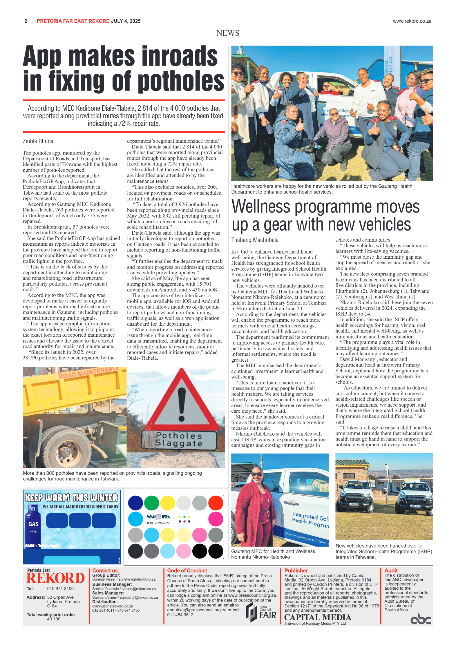 Rekord Far East 4 July 2025 page 2