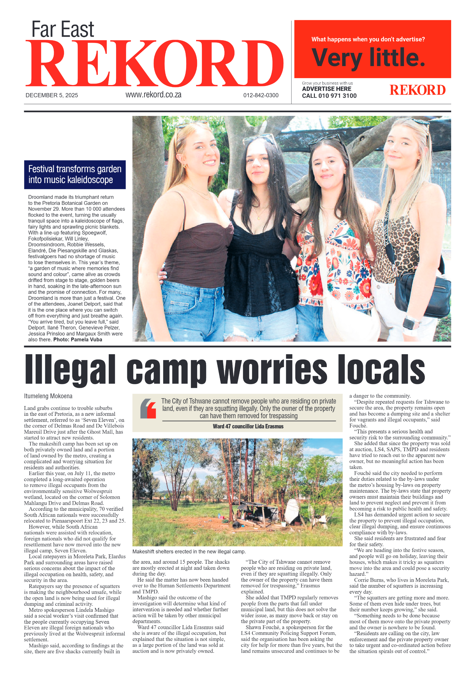 Rekord Far East 5 December 2025 page 1