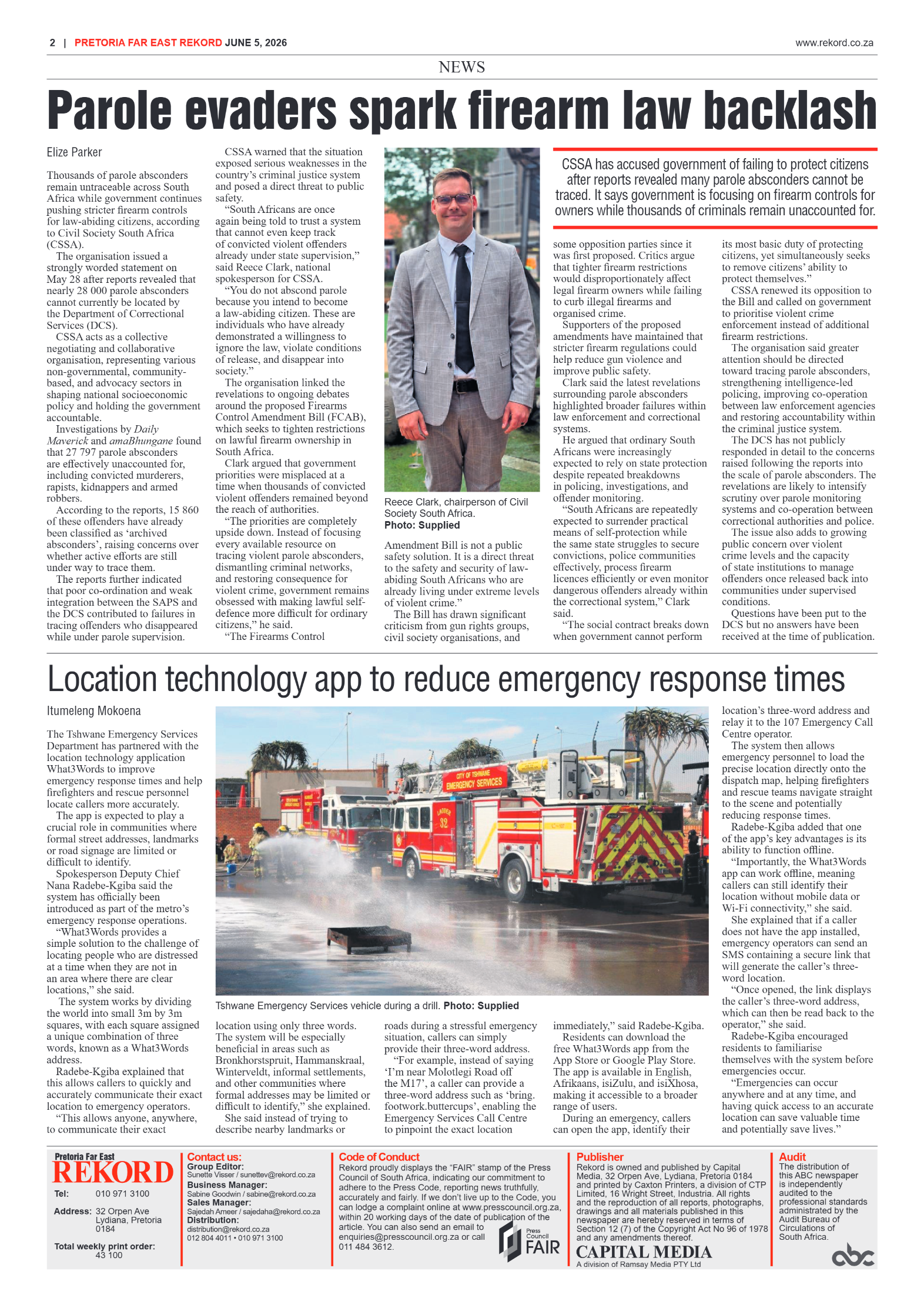 Rekord Far East 5 June 2026 page 2