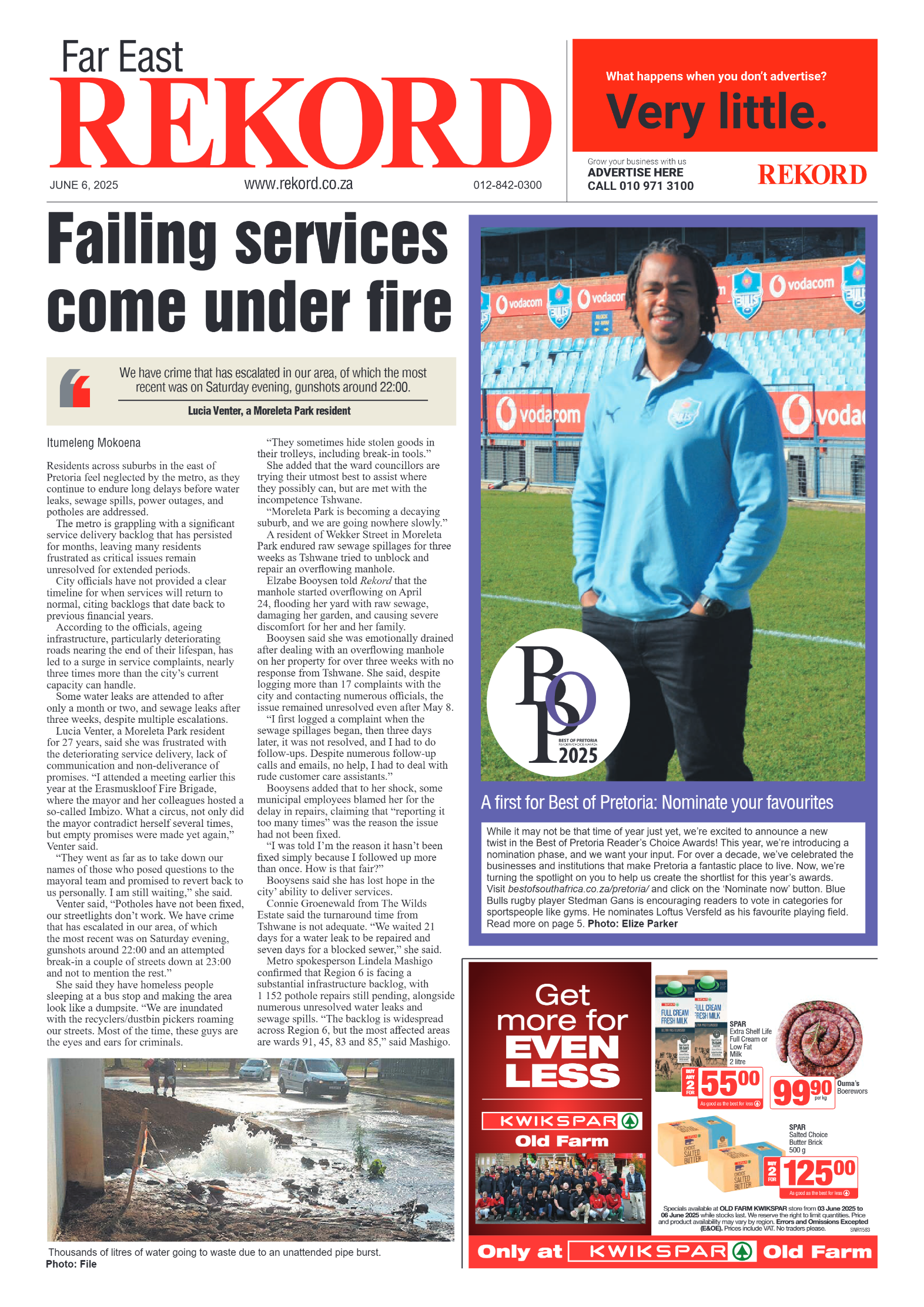 Rekord Far East 6 June 2025 page 1