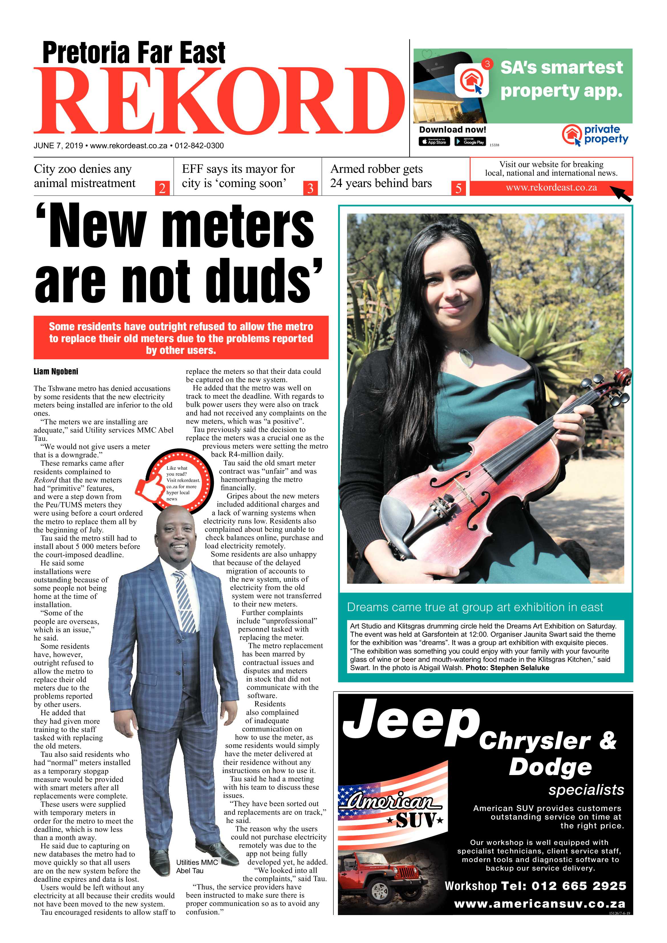 Rekord Far East 7 June 2019 page 1