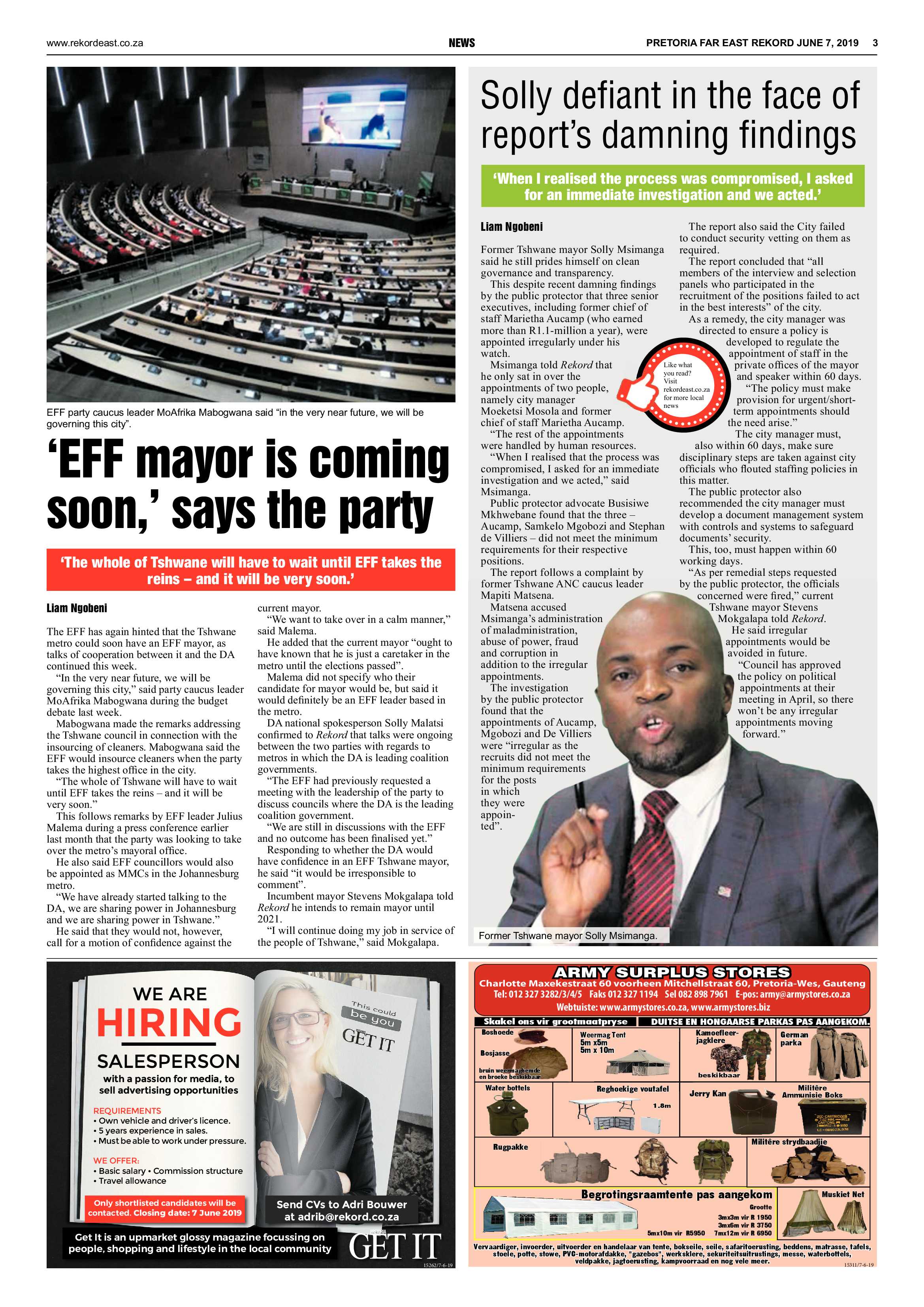 Rekord Far East 7 June 2019 page 3