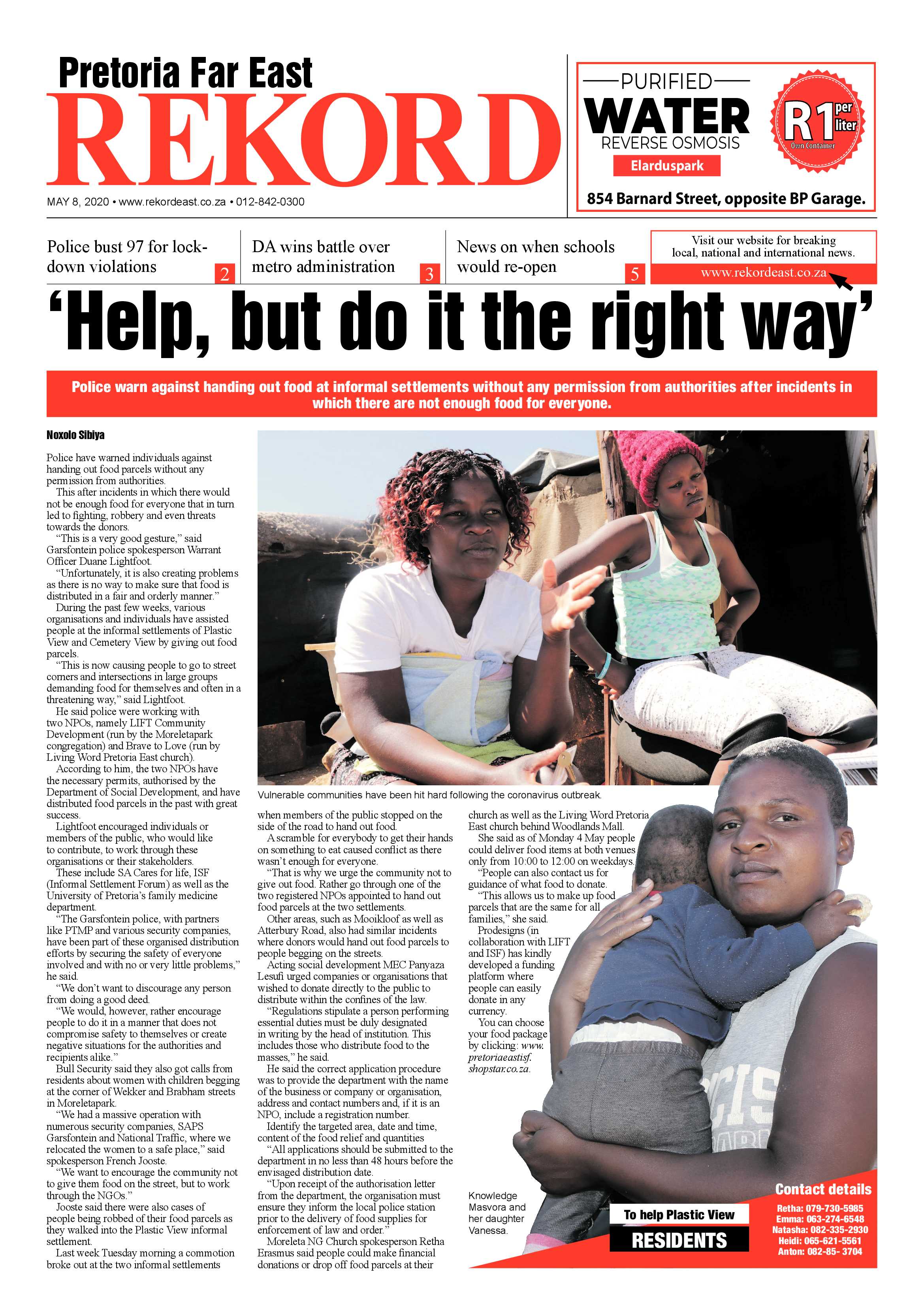 Rekord Far East 8 May 2020 page 1