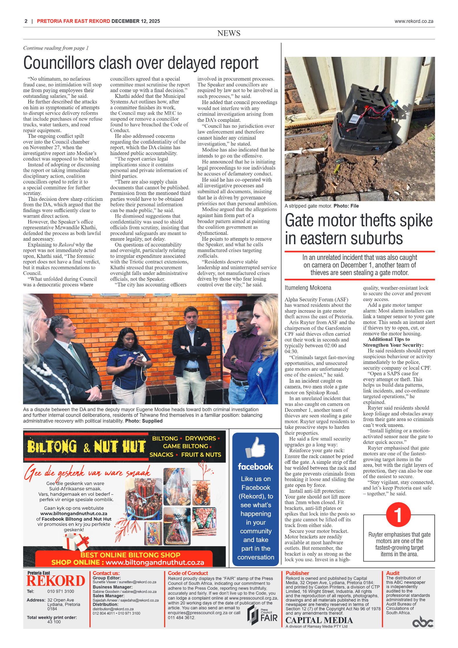 Rekord Far East 12 December 2025 page 2