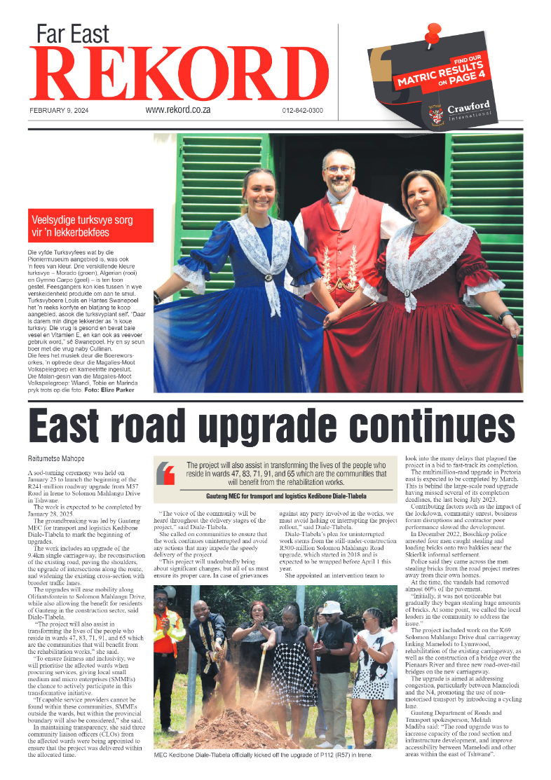 Rekord Far East 9 February 2024 page 1