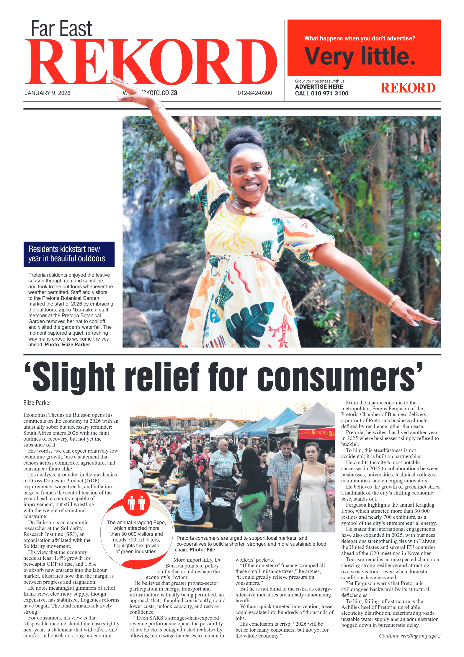 Rekord Far East 9 January 2026 page 1