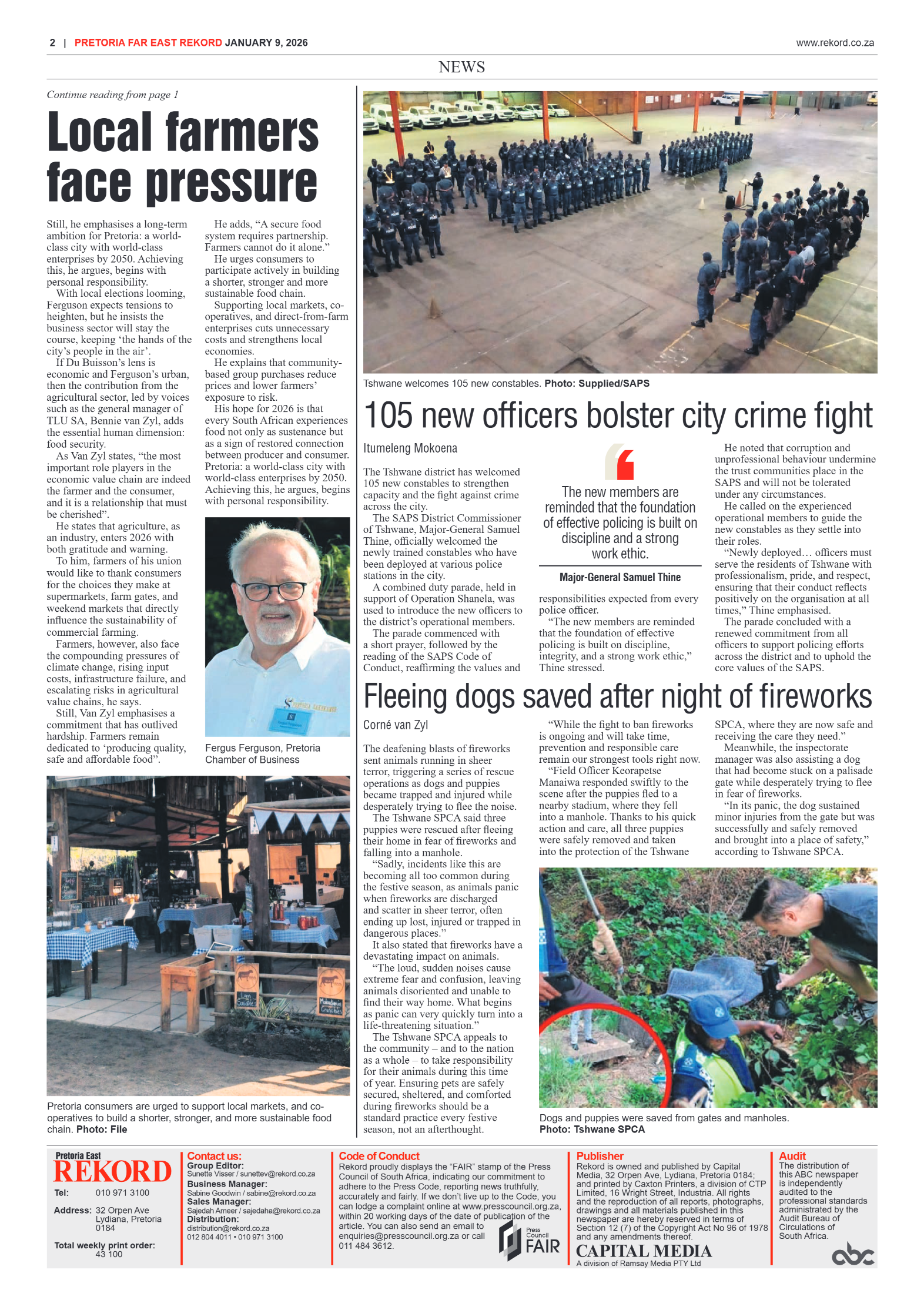 Rekord Far East 9 January 2026 page 2
