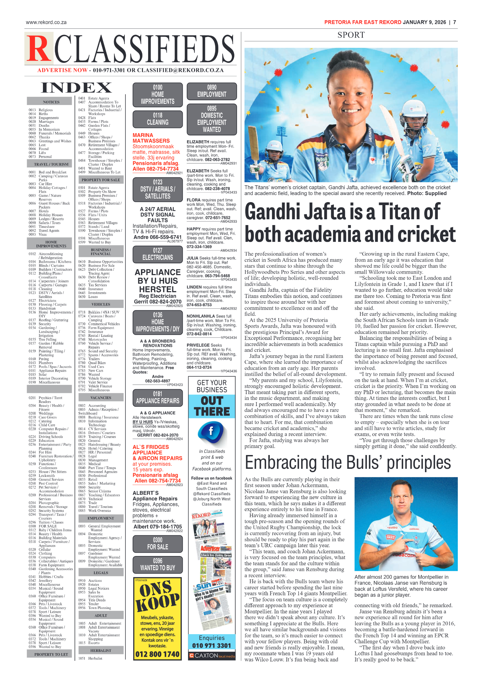 Rekord Far East 9 January 2026 page 7