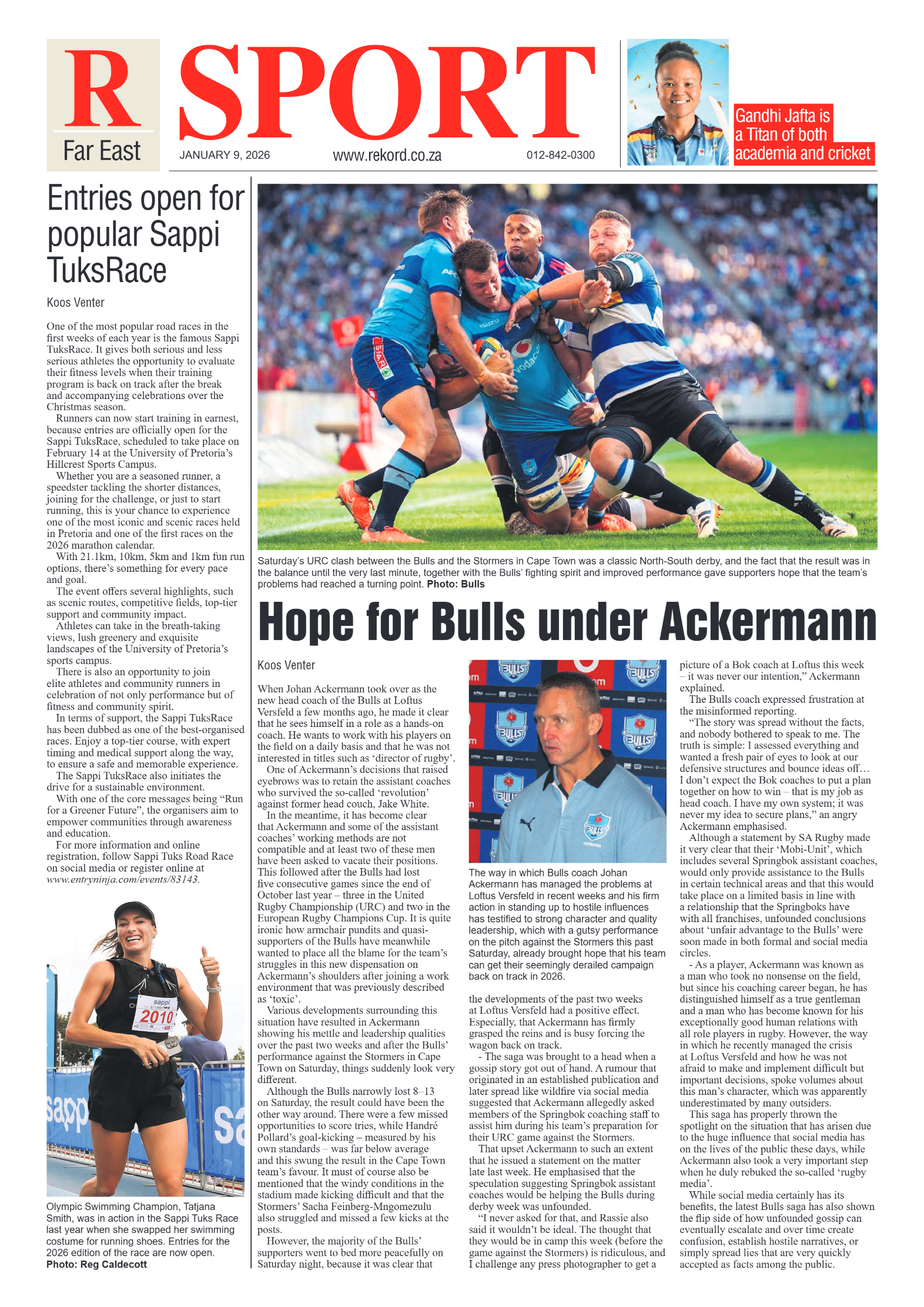 Rekord Far East 9 January 2026 page 8