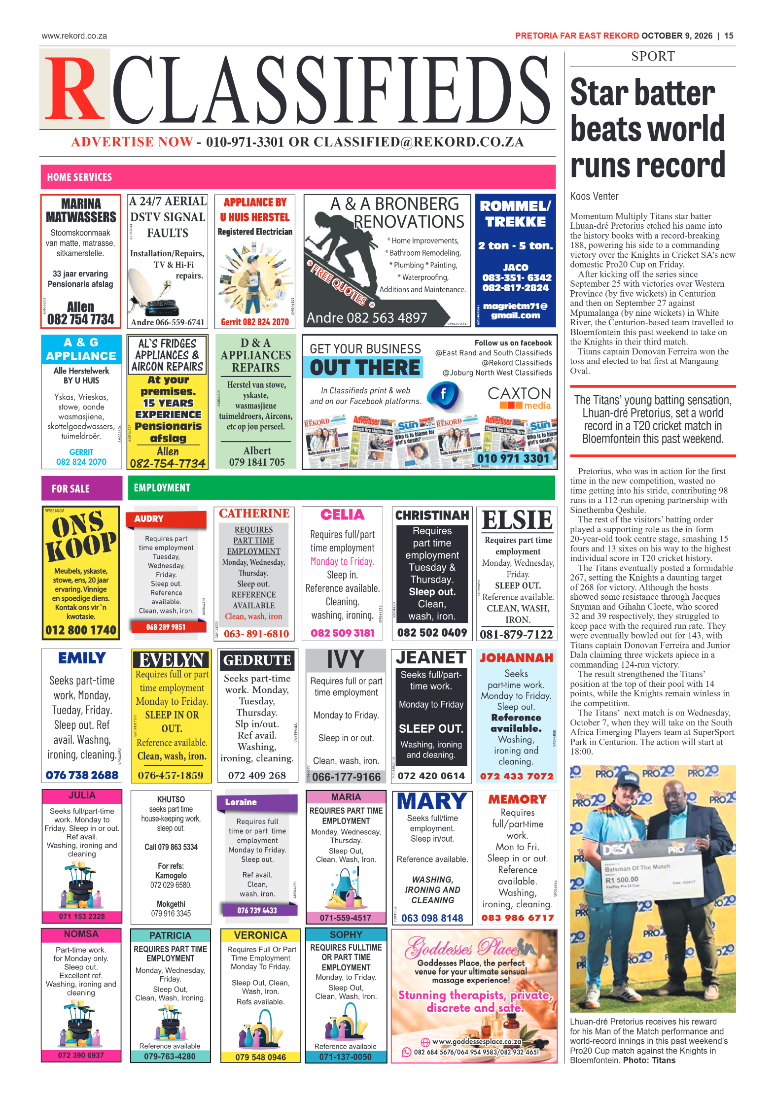 Rekord Far East – 9 October 2026 page 7