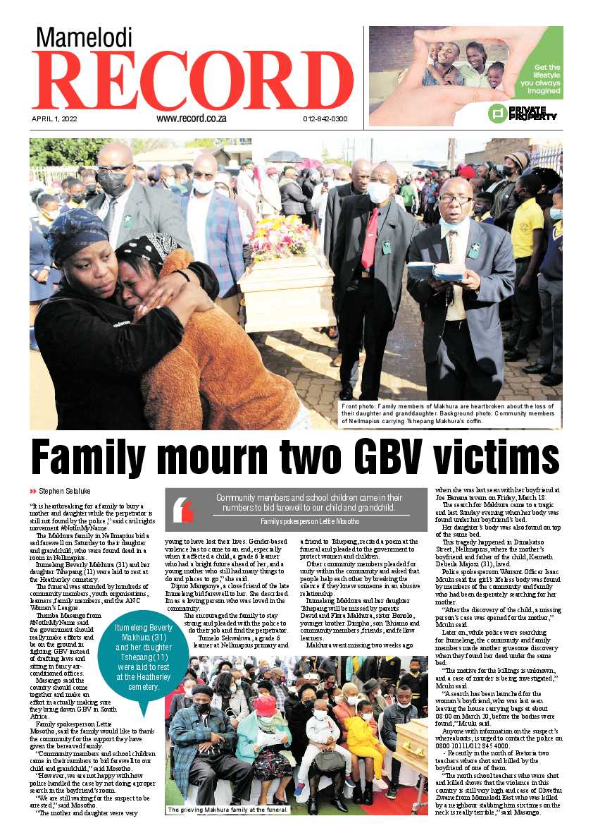Rekord Mamelodi 01 April 2022 page 1