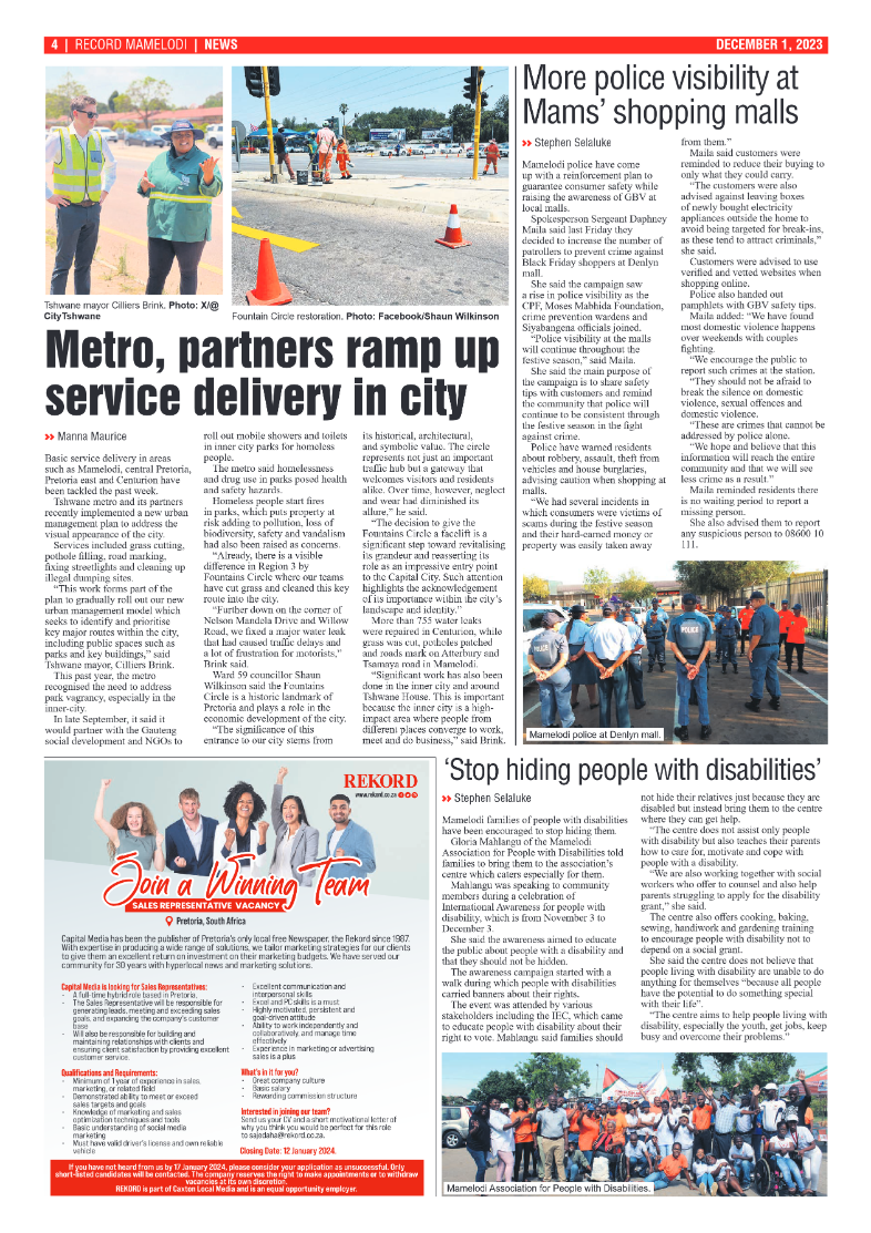 Rekord Mamelodi 01 December 2023 page 4