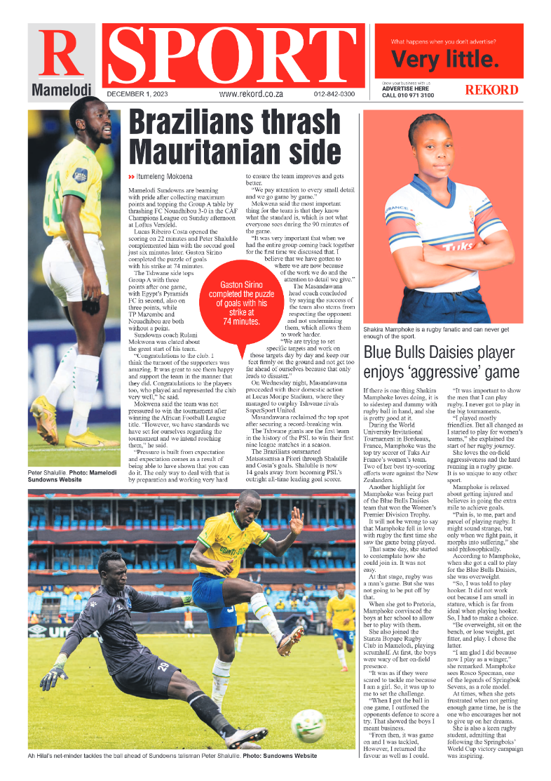Rekord Mamelodi 01 December 2023 page 8