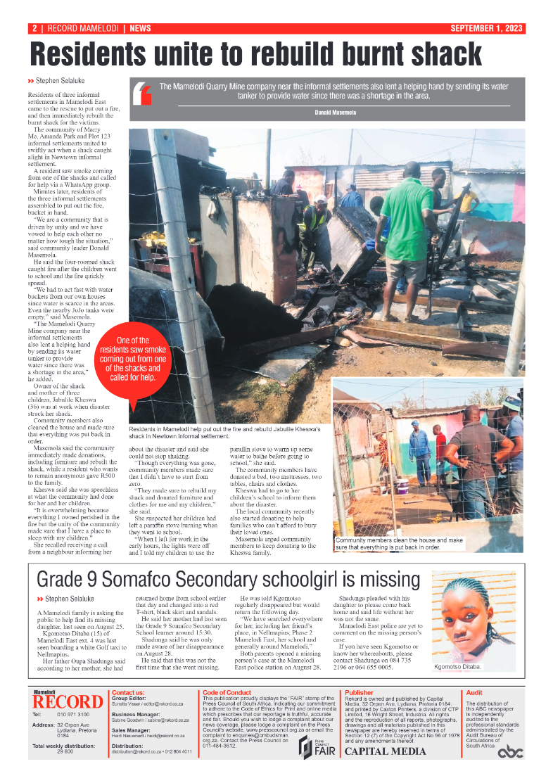 Rekord Mamelodi 01 September 2023 page 2