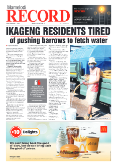 Rekord Mamelodi 01 September 2023