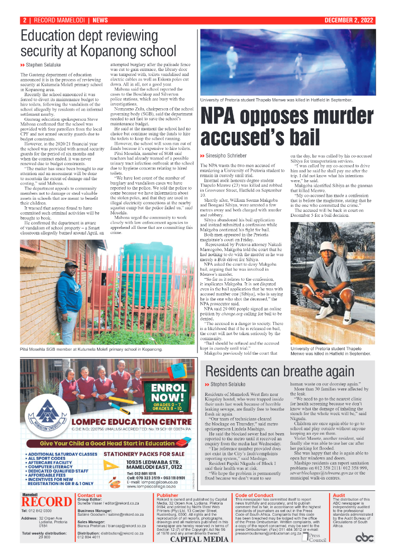 Rekord Mamelodi 02 December 2022 page 2